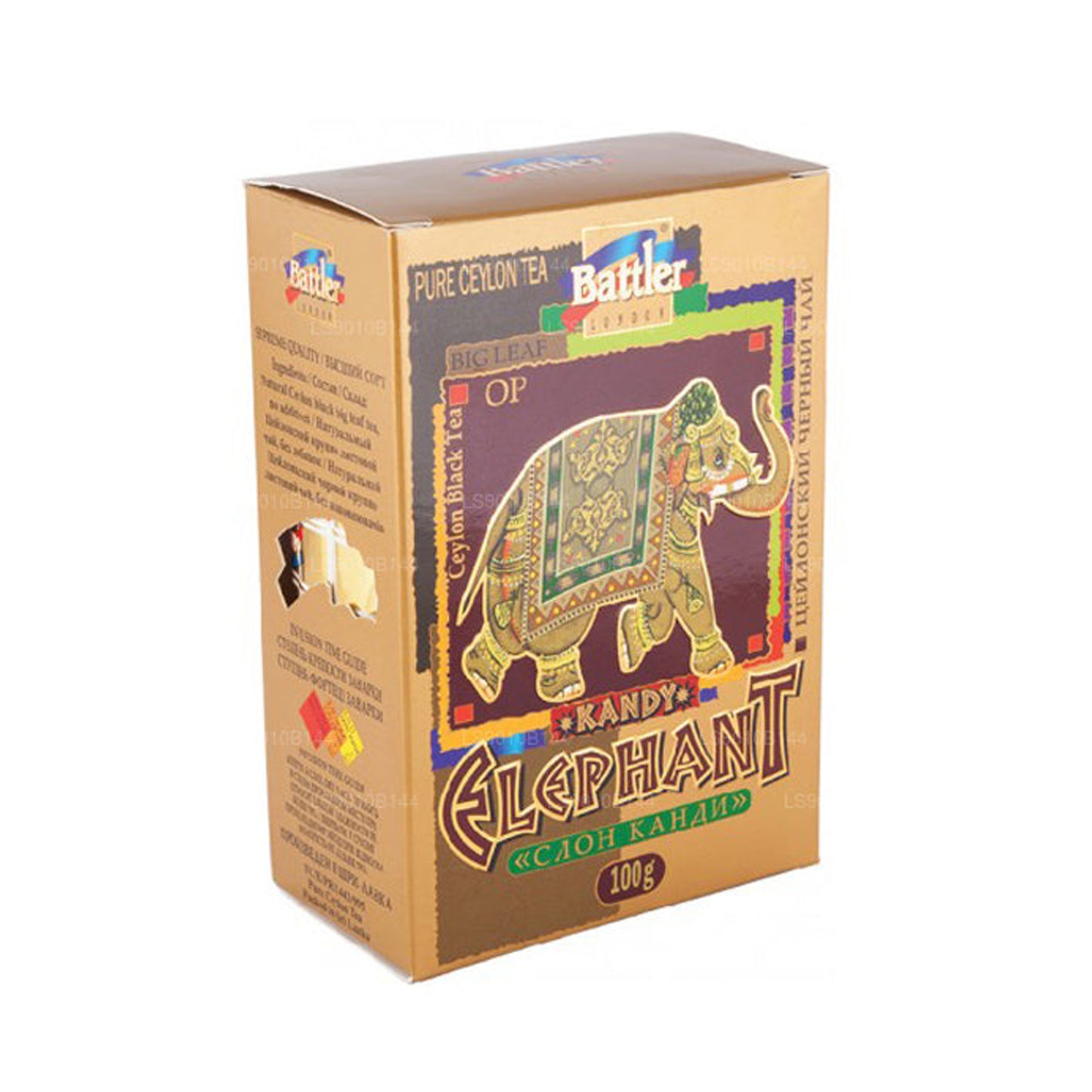 Battler Kandy Elephant Tee, lose Blätter, 100 g