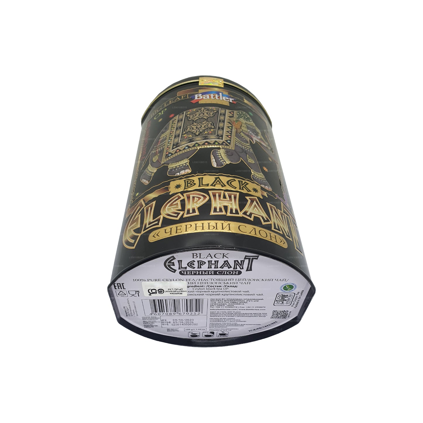 Battler Black Elephant (200 g) Blechdose