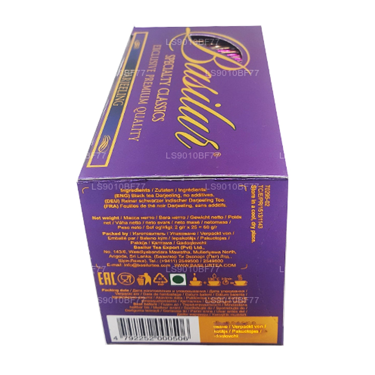 Basilur Specialty Classics Darjeeling Tee (40 g) 20 Teebeutel