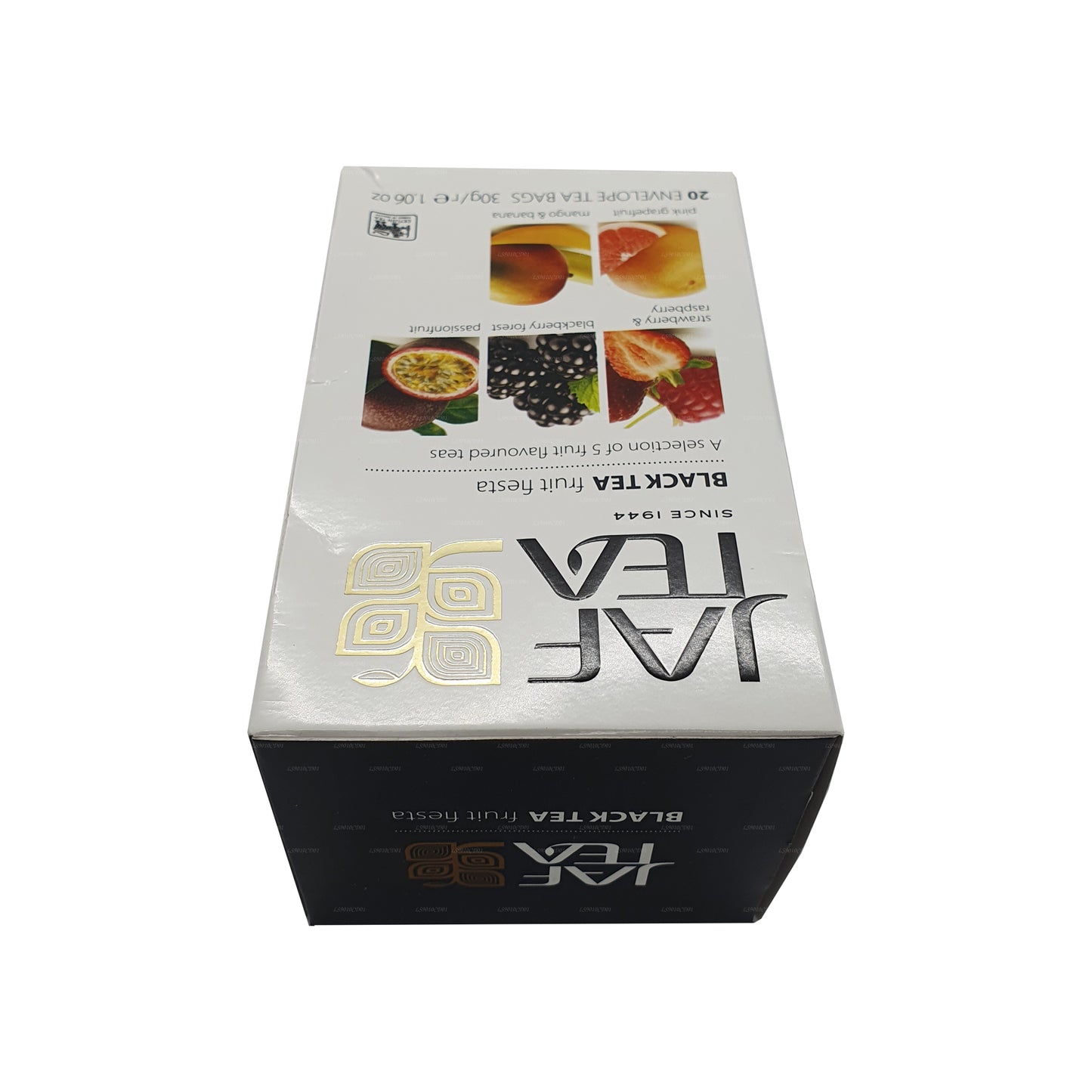 Jaf Tea Pure Fruits Collection Schwarzer Tee Fruit Fiesta (30 g) 20 Teebeutel