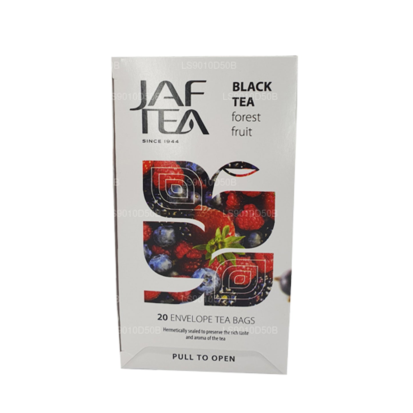 Jaf Tea Pure Fruits Collection Schwarztee Waldfrucht (30 g) 20 Teebeutel