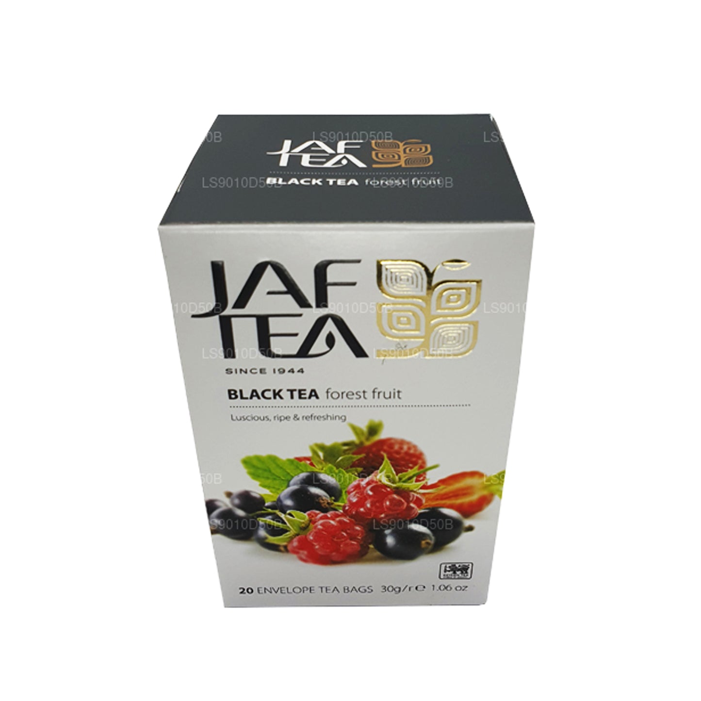 Jaf Tea Pure Fruits Collection Schwarztee Waldfrucht (30 g) 20 Teebeutel