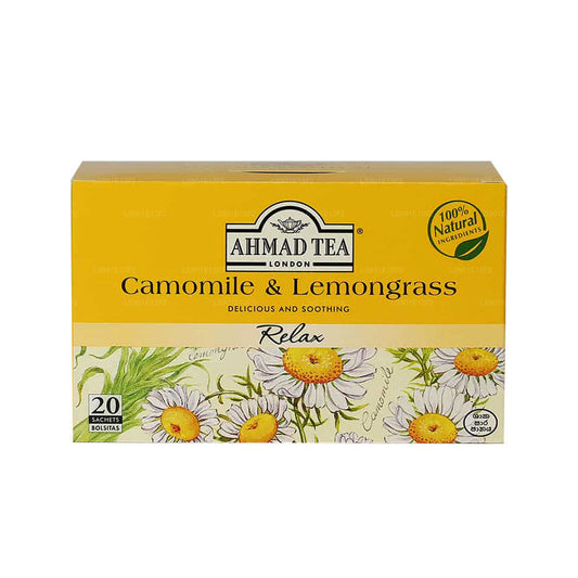 Ahmad Kamillen- und Zitronengras-Tee (40 g) 20 Teebeutel in Folienverpackung