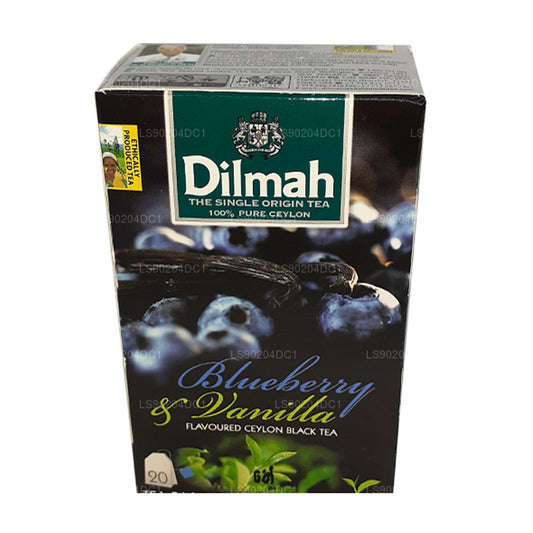 Dilmah Tee mit Blaubeer- und Vanillegeschmack (40 g) 20 Teebeutel