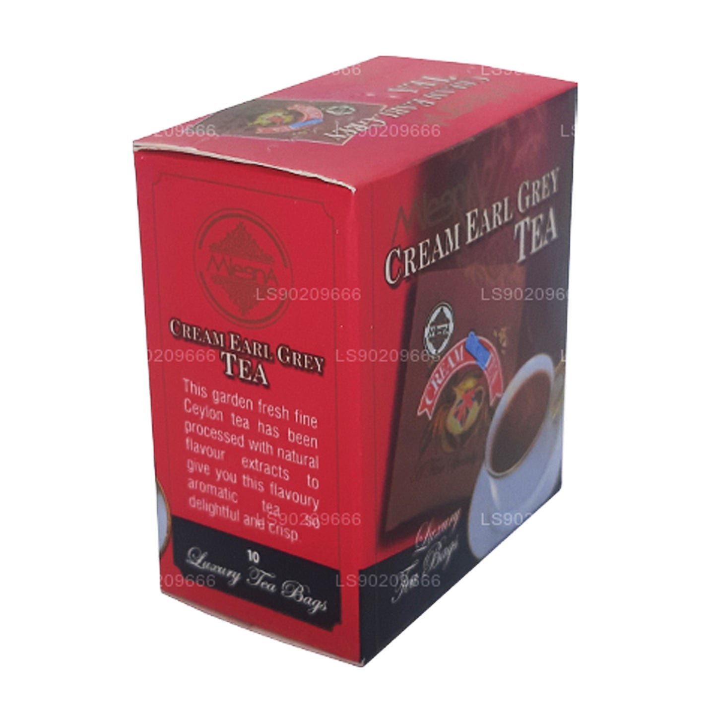 Mlesna Cream Earl Grey Tee (20 g) 10 Luxus-Teebeutel