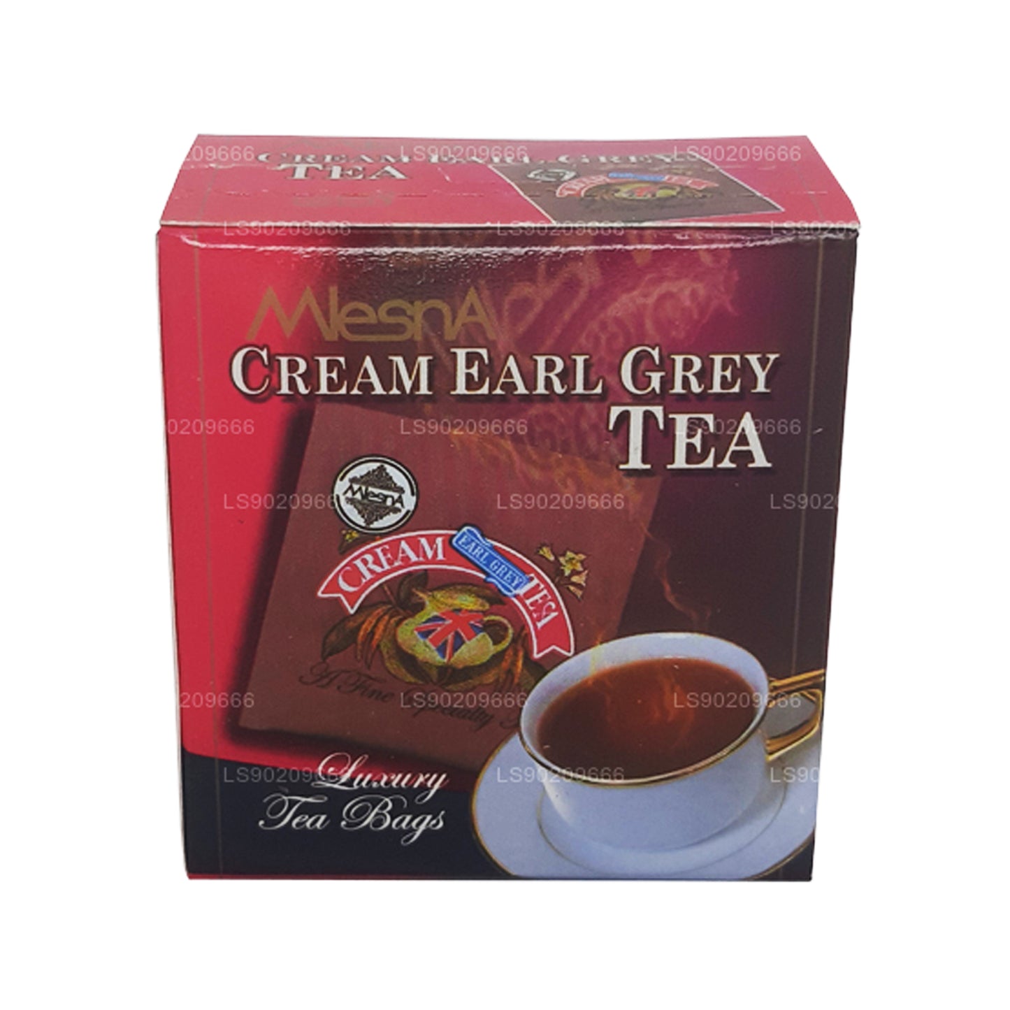 Mlesna Cream Earl Grey Tee (20 g) 10 Luxus-Teebeutel