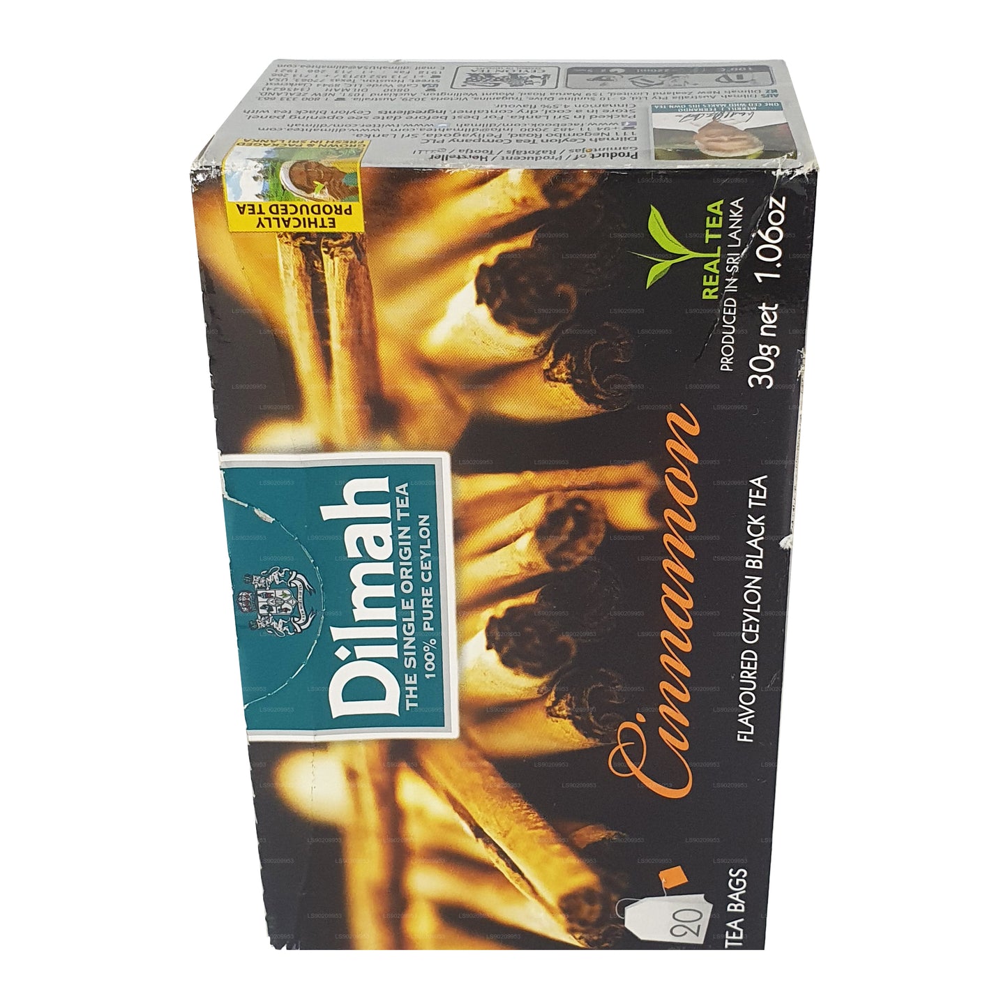 Dilmah Tee mit Karamellgeschmack (40 g) 20 Teebeutel