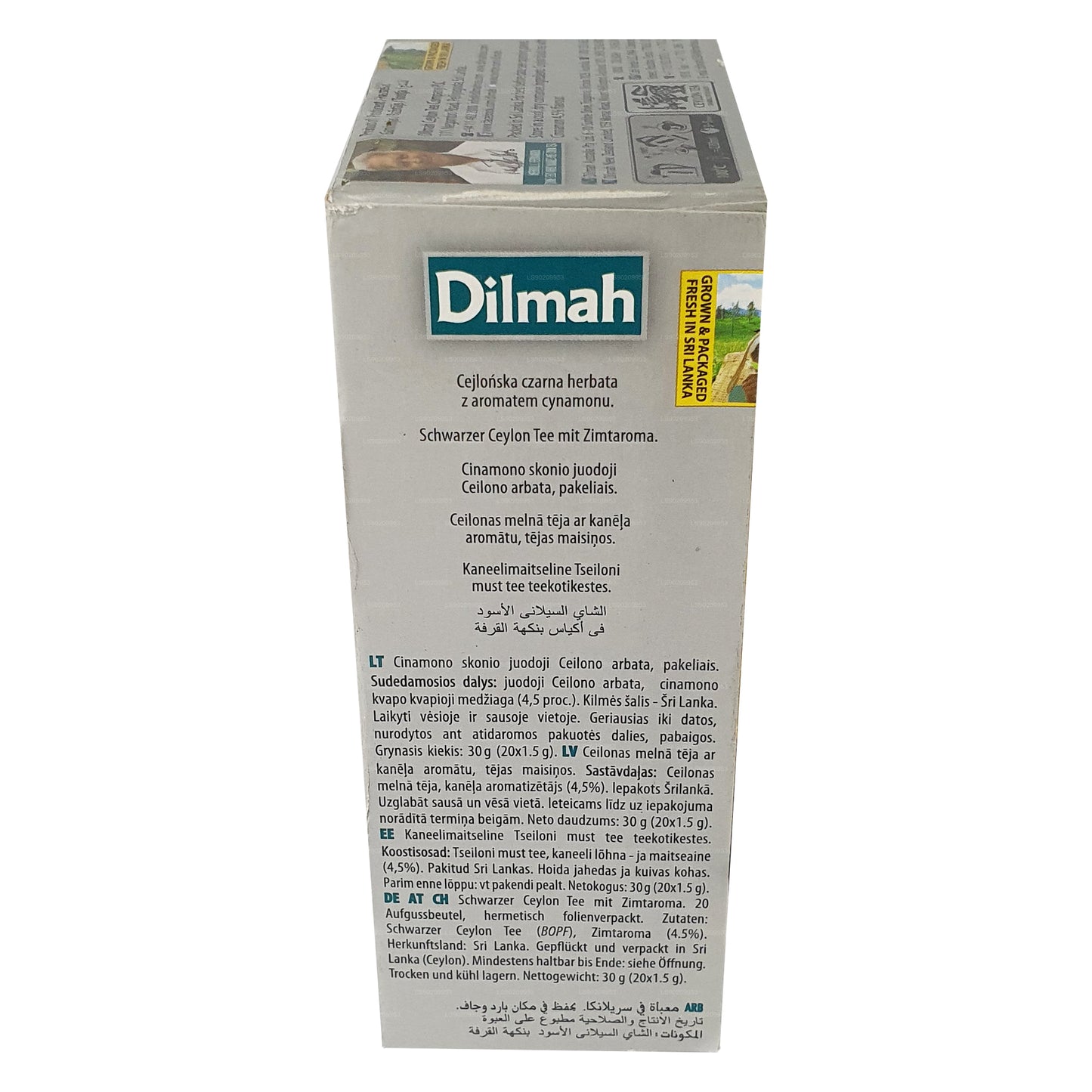 Dilmah Tee mit Karamellgeschmack (40 g) 20 Teebeutel