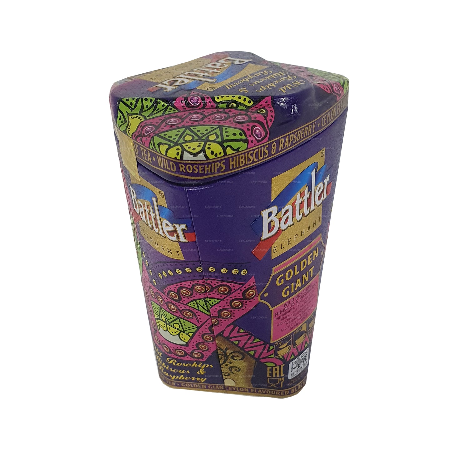 Battler Golden Giant Wild-Hagebutte, Hibiskus und Himbeere (100 g) Dose