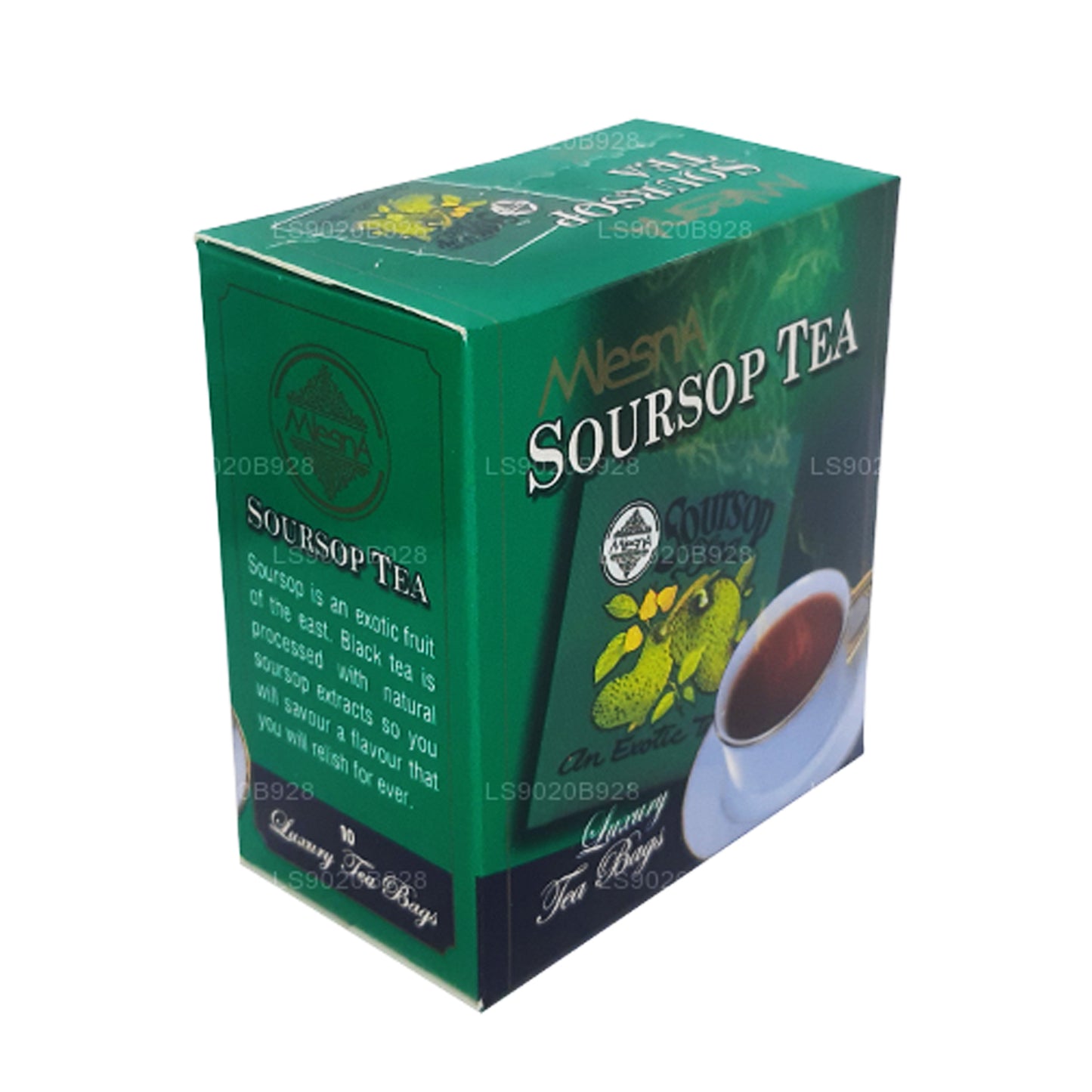 Mlesna Soursop Tee (20 g) 10 Luxus-Teebeutel