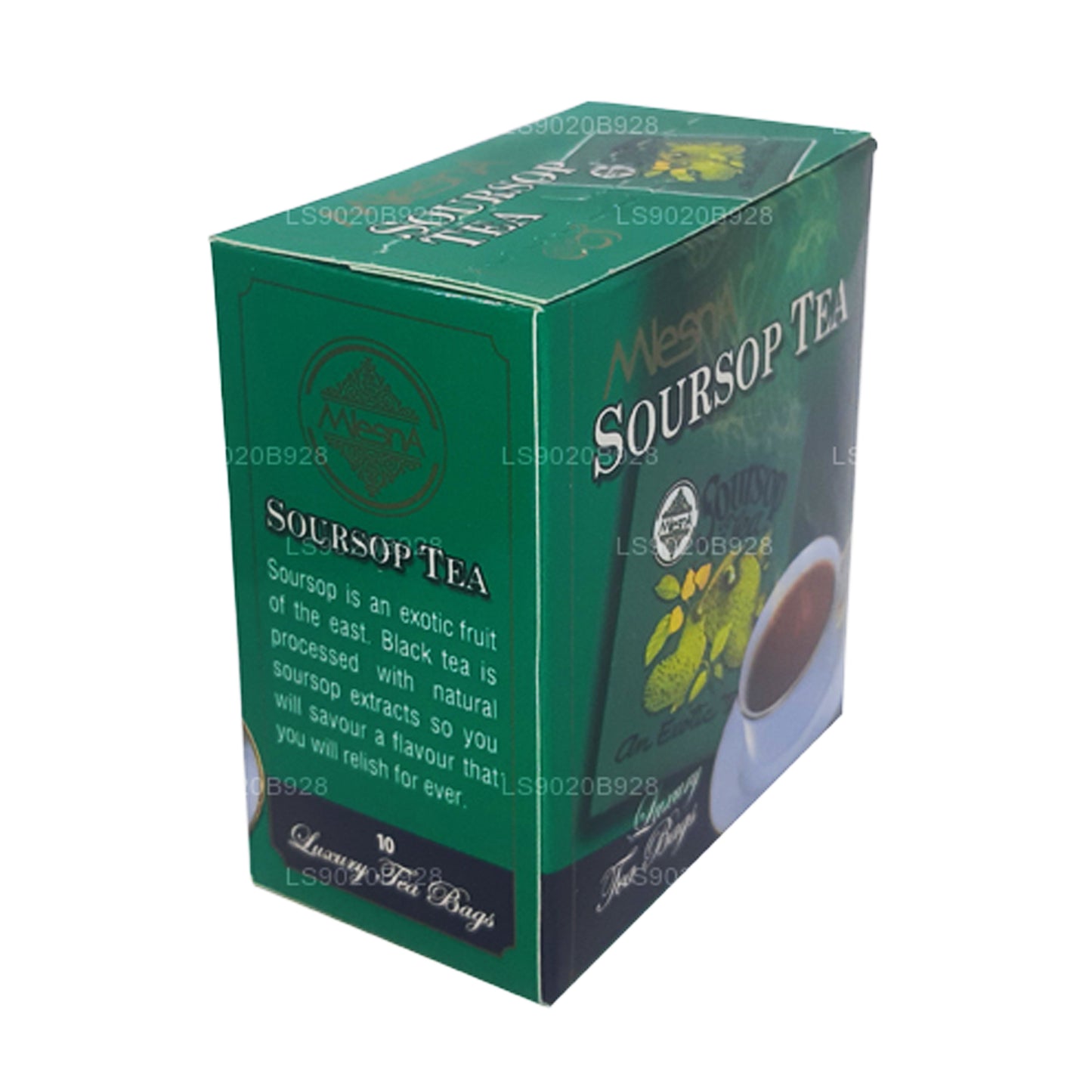 Mlesna Soursop Tee (20 g) 10 Luxus-Teebeutel