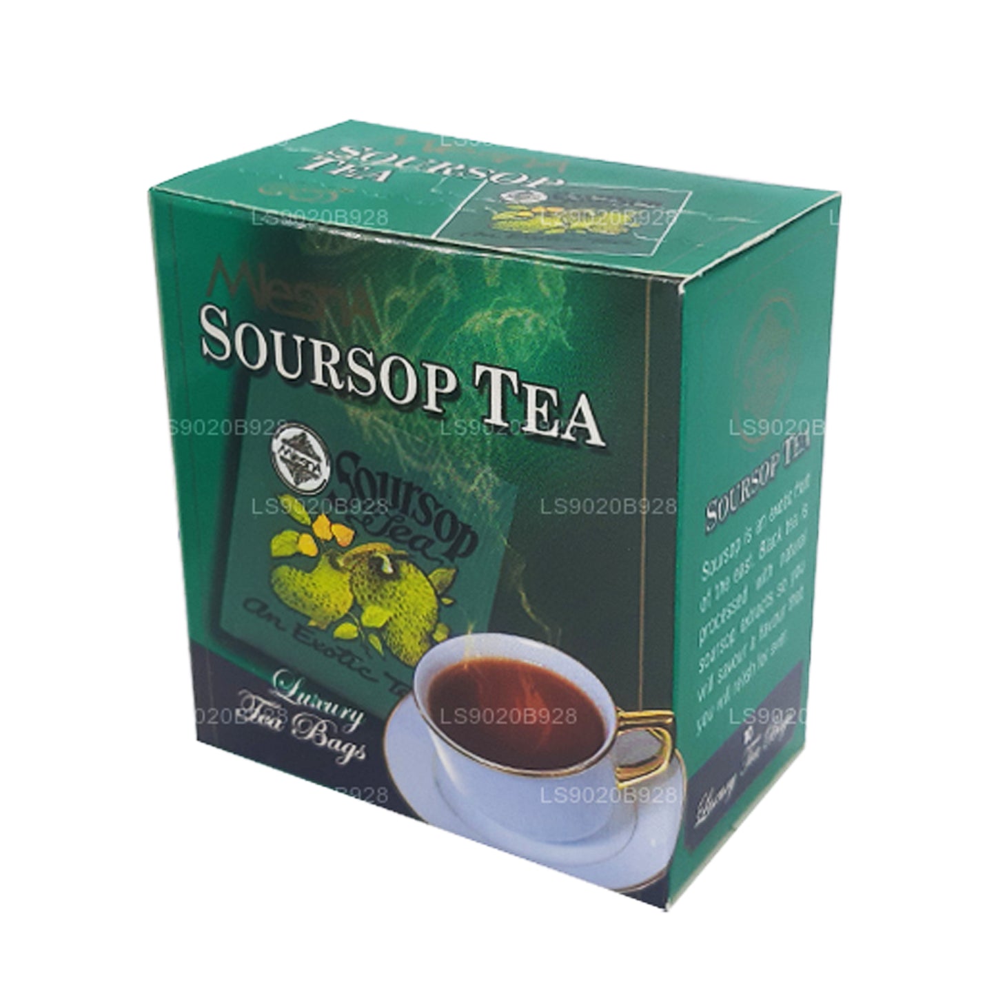 Mlesna Soursop Tee (20 g) 10 Luxus-Teebeutel