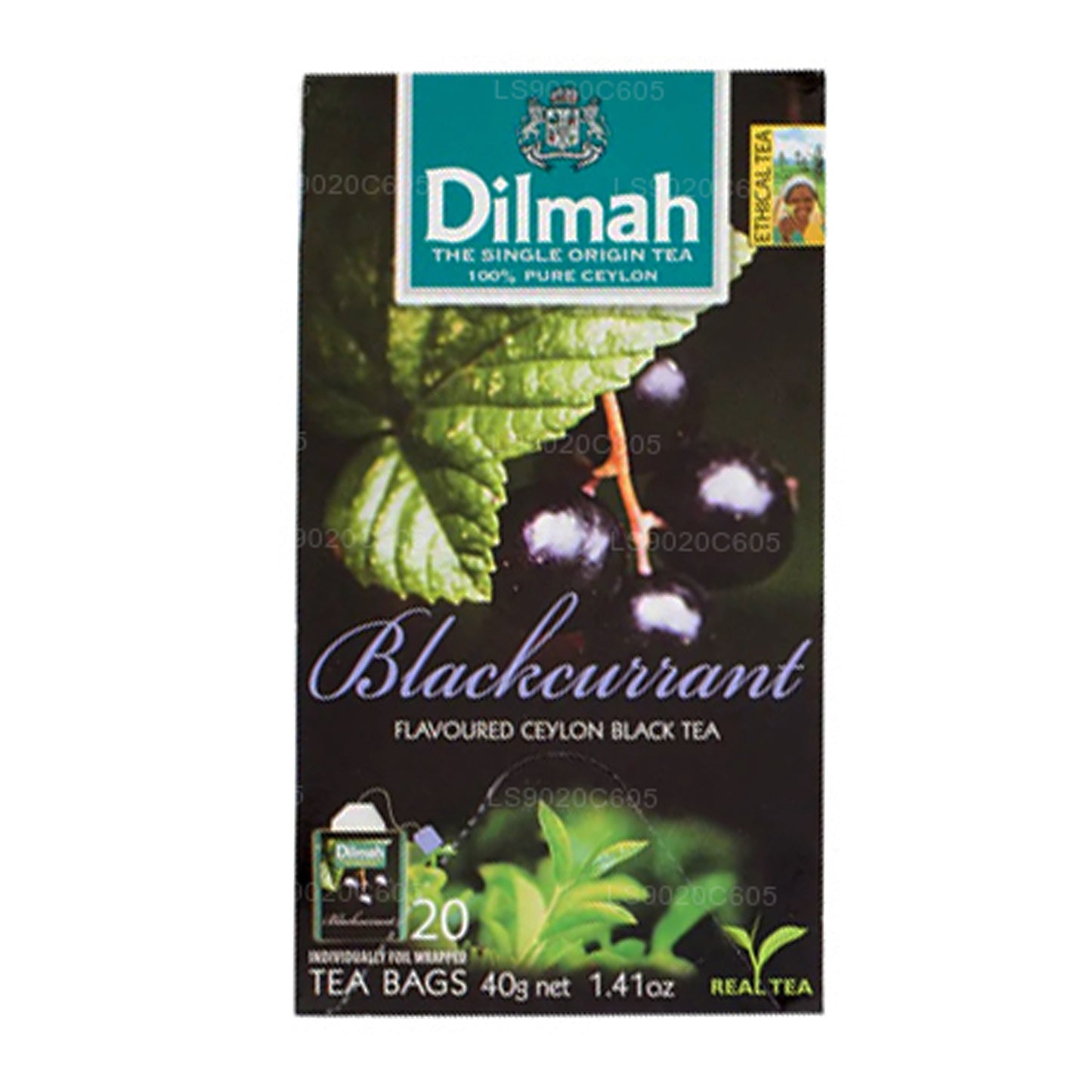 Dilmah Tee mit Johannisbeergeschmack (40 g) 20 Teebeutel