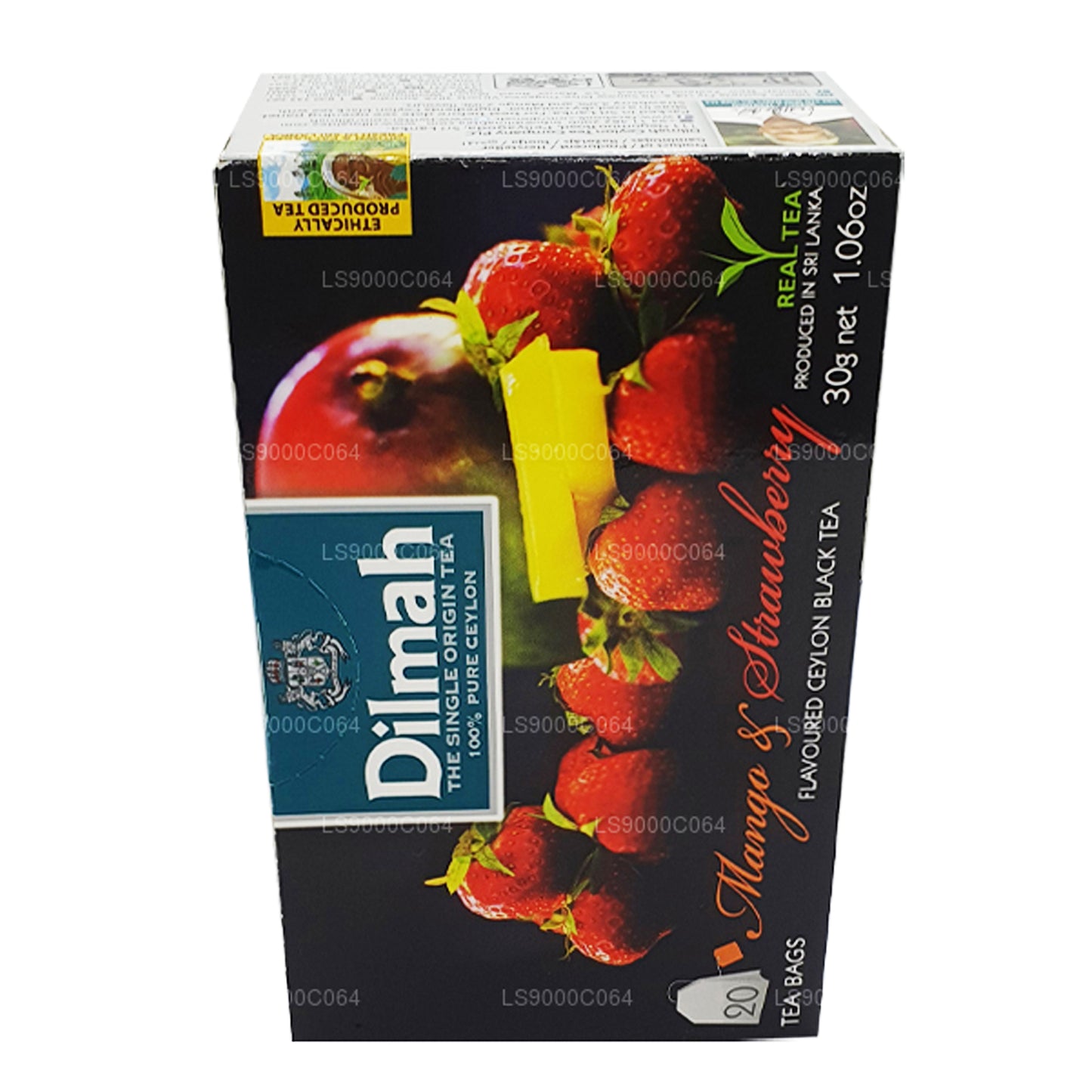Dilmah Tee mit Mango- und Erdbeergeschmack (30 g) 20 Teebeutel
