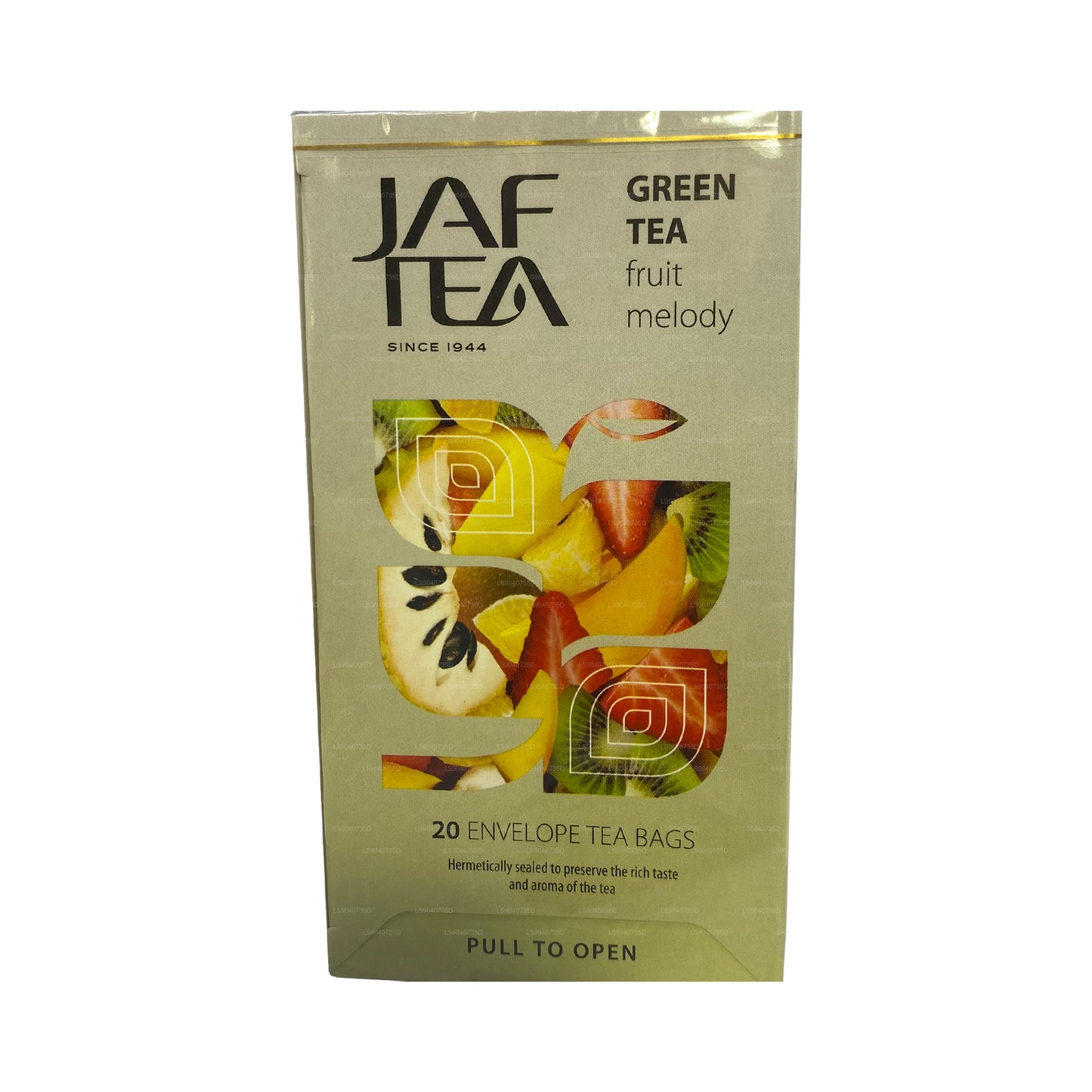 Jaf Tea Pure Green Collection Grüntee Fruit Melody (40 g) 20 Teebeutel
