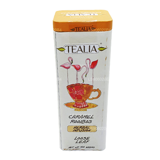 Tealia Karamell-Rooibos-Tee mit losen Blättern (100 g)