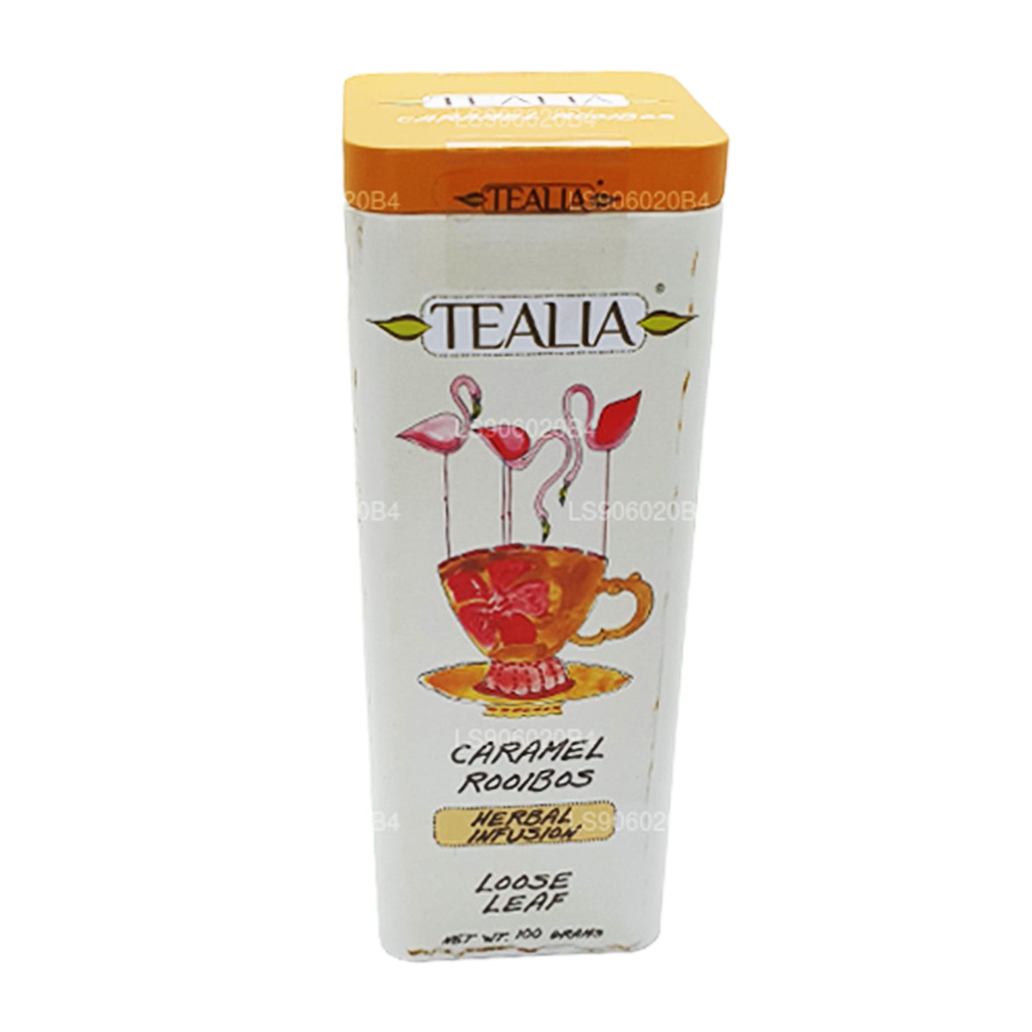 Tealia Karamell-Rooibos-Tee mit losen Blättern (100 g)