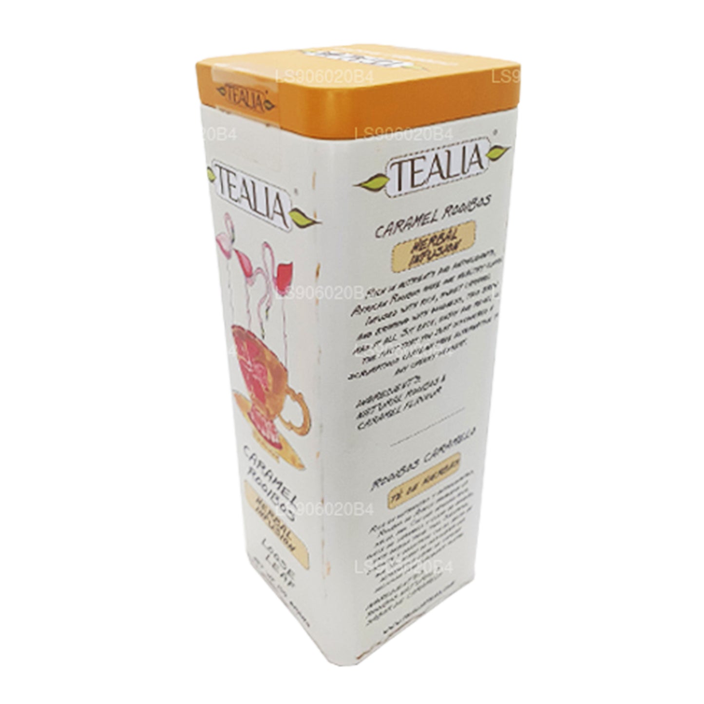 Tealia Karamell-Rooibos-Tee mit losen Blättern (100 g)