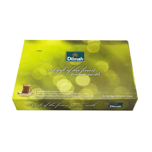 Dilmah Ein Geschenk des besten Tees der Welt (150 g) 80 Teebeutel