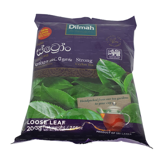 Dilmah Starker Ceylon-Schwarztee (200g)