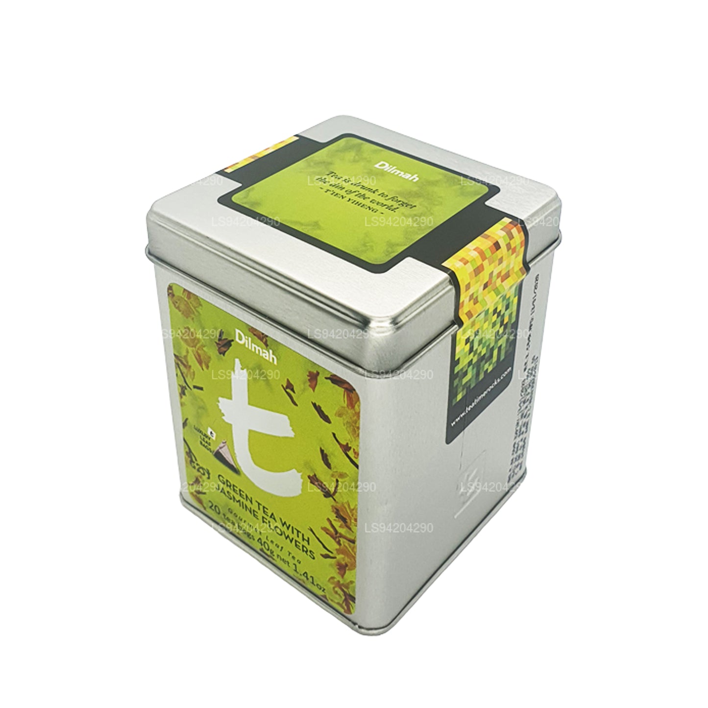 Dilmah T-series Grüner Tee mit Jasminblüten (40 g) 20 Teebeutel