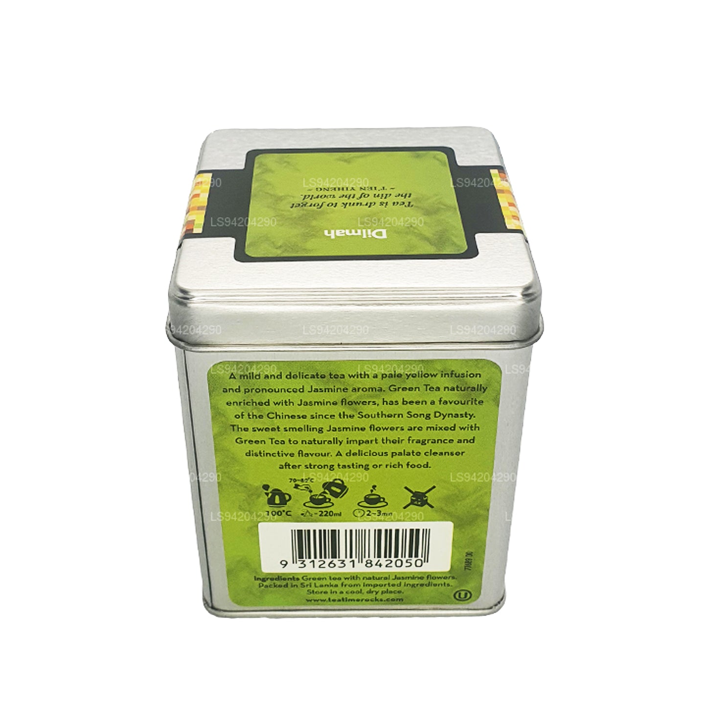 Dilmah T-series Grüner Tee mit Jasminblüten (40 g) 20 Teebeutel