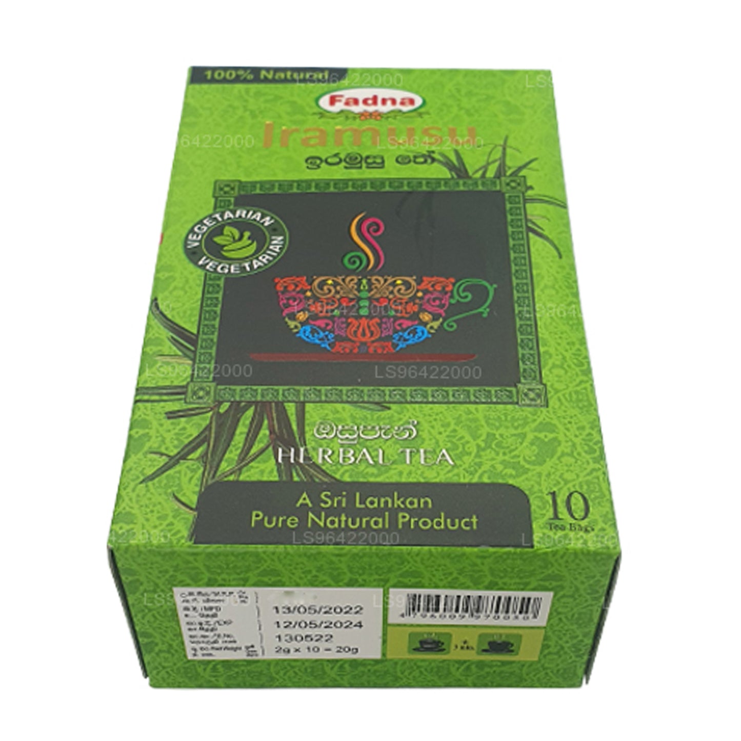 Fadna Iramusu Tea Kräutertee (20g) 10 Teebeutel