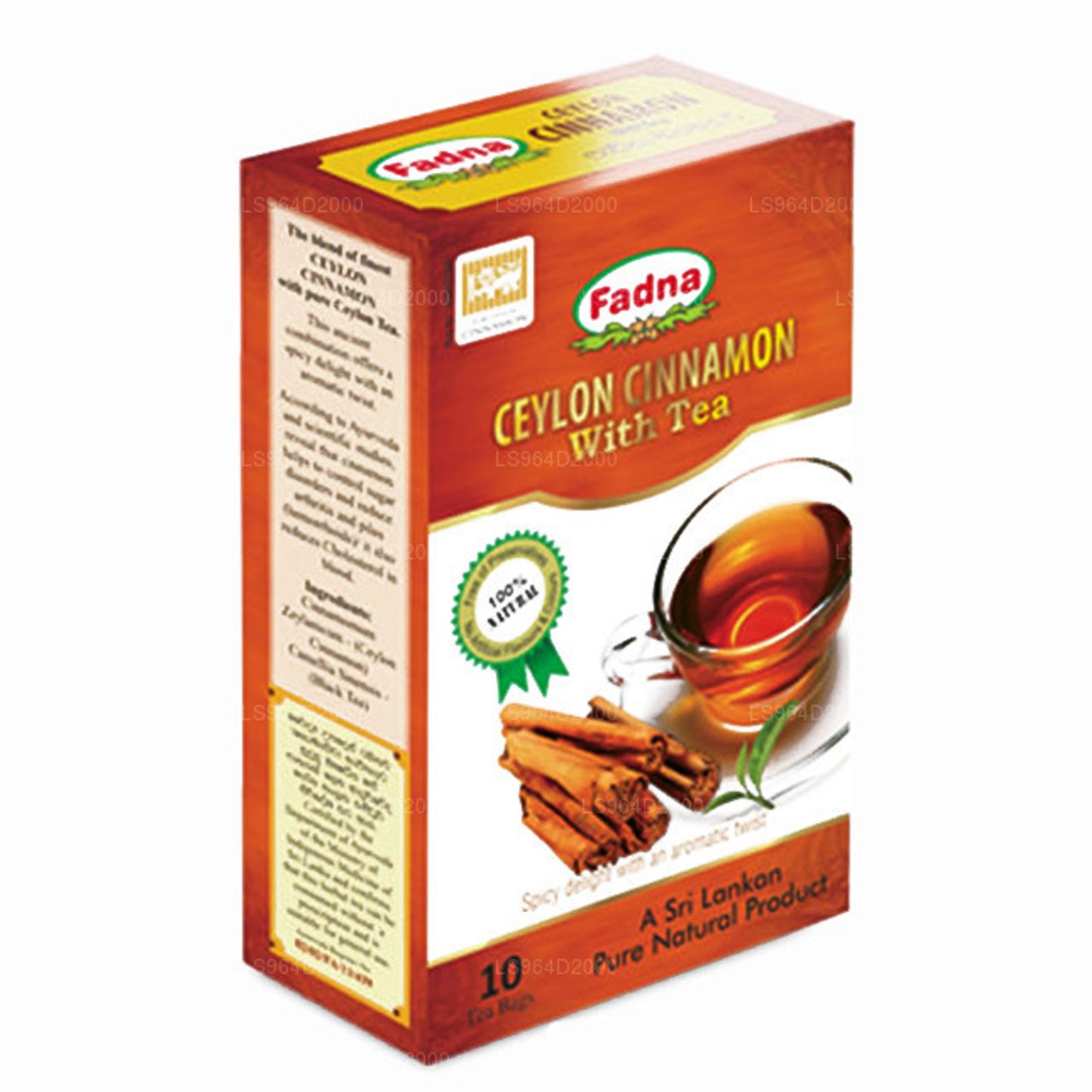 Fadna Ceylon Zimt-Kräutertee (20 g) 10 Teebeutel