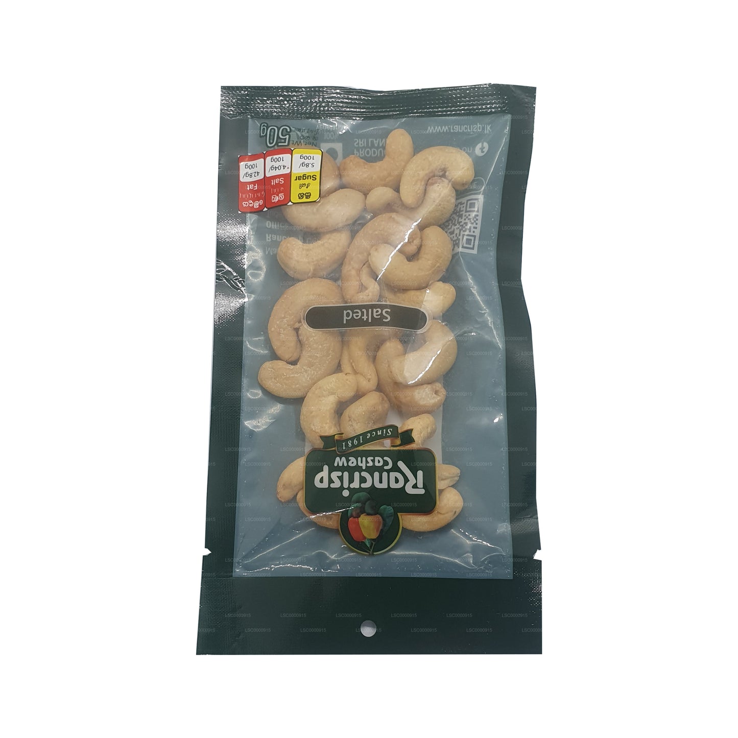 Rancrisp gesalzene Cashewnüsse (100g)