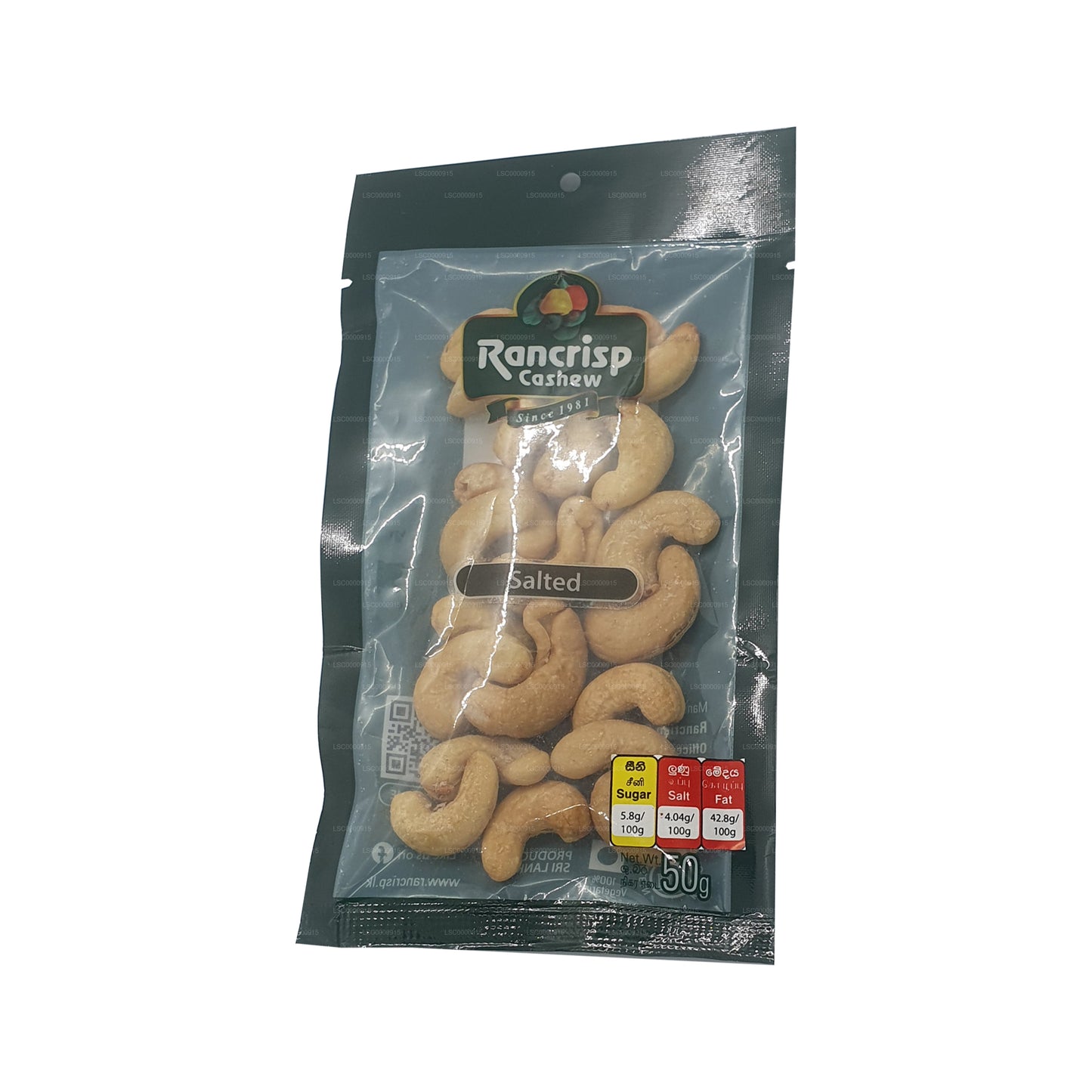 Rancrisp gesalzene Cashewnüsse (100g)