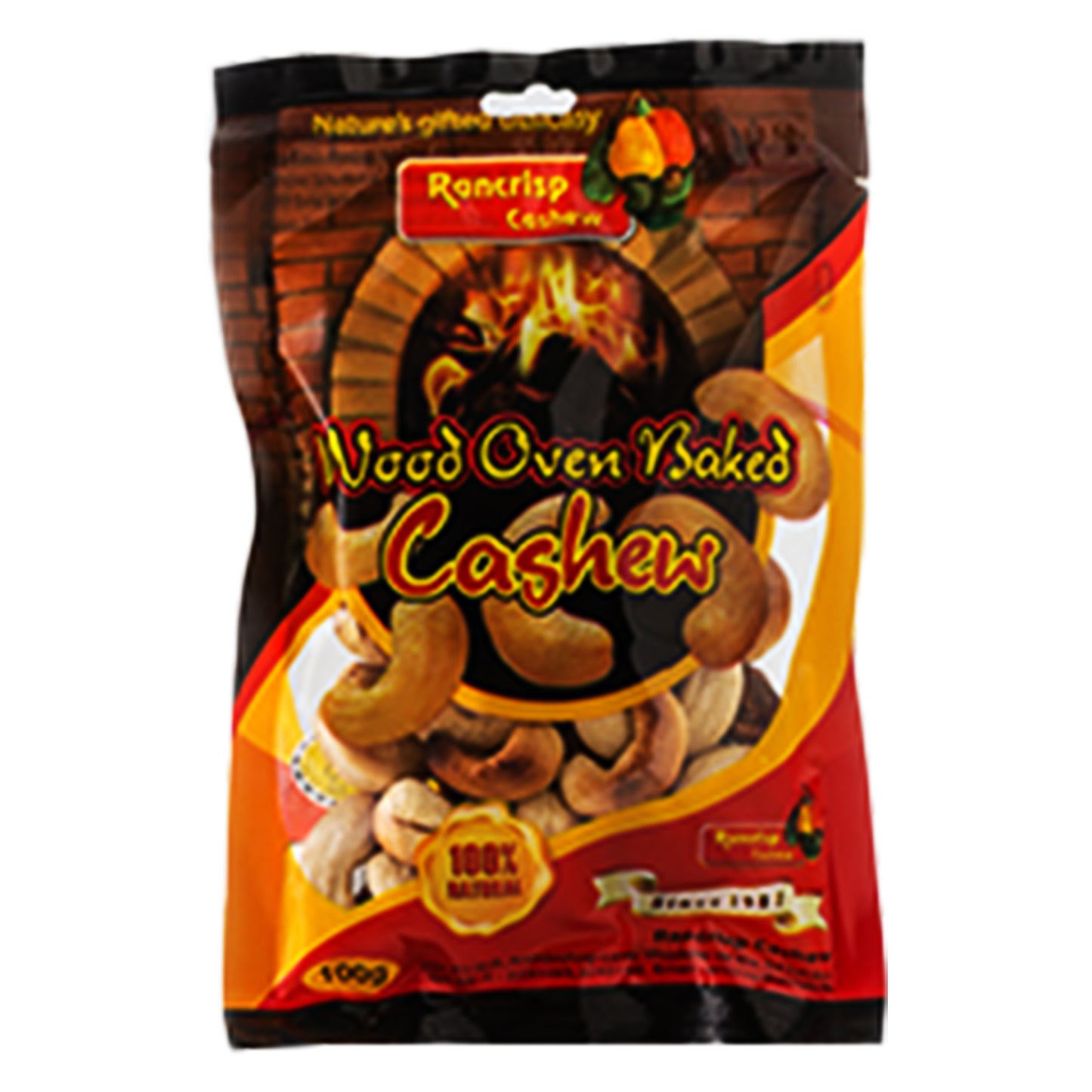 Rancrisp Holzofengebackener Cashew (100g)