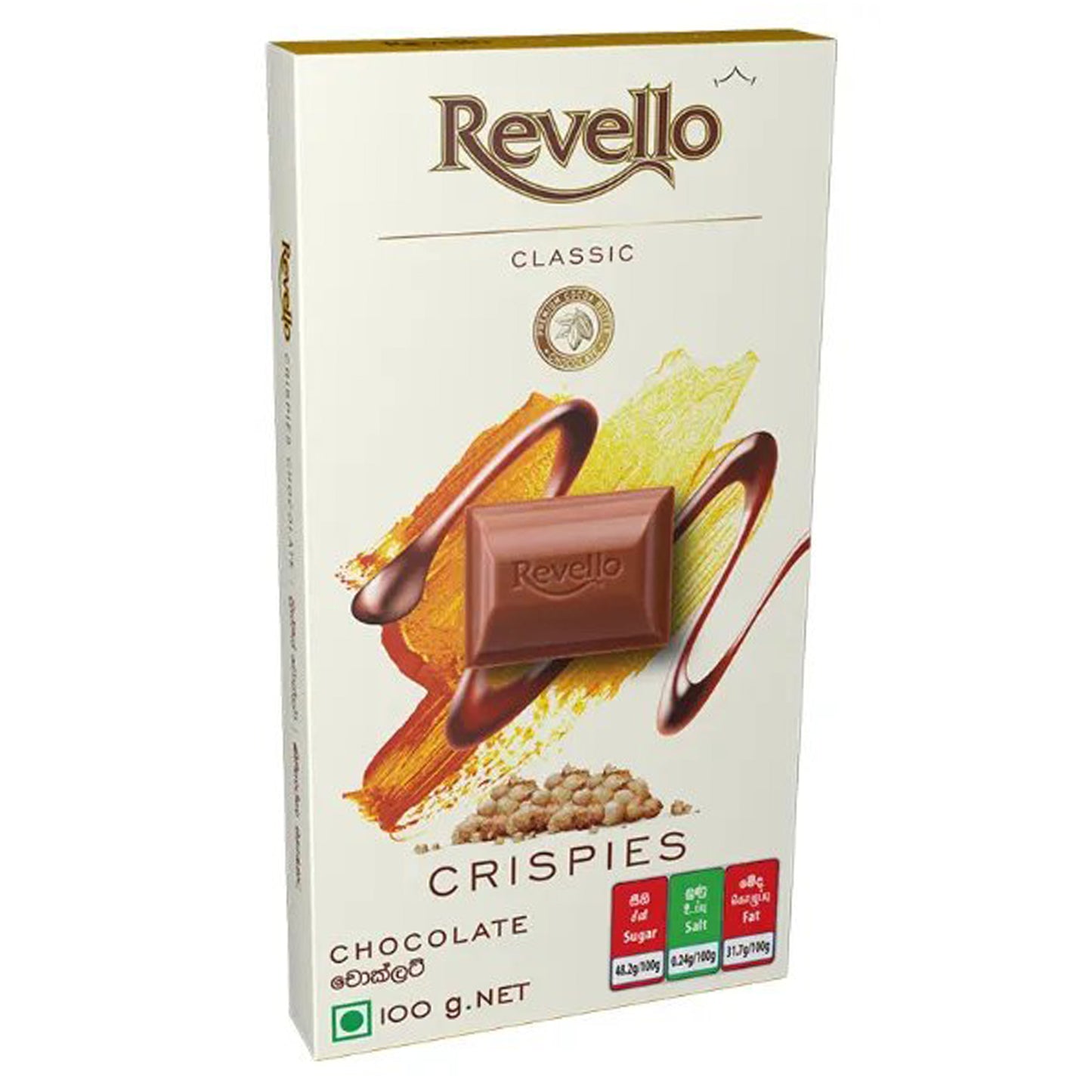 Knusprige Schokolade von Revello