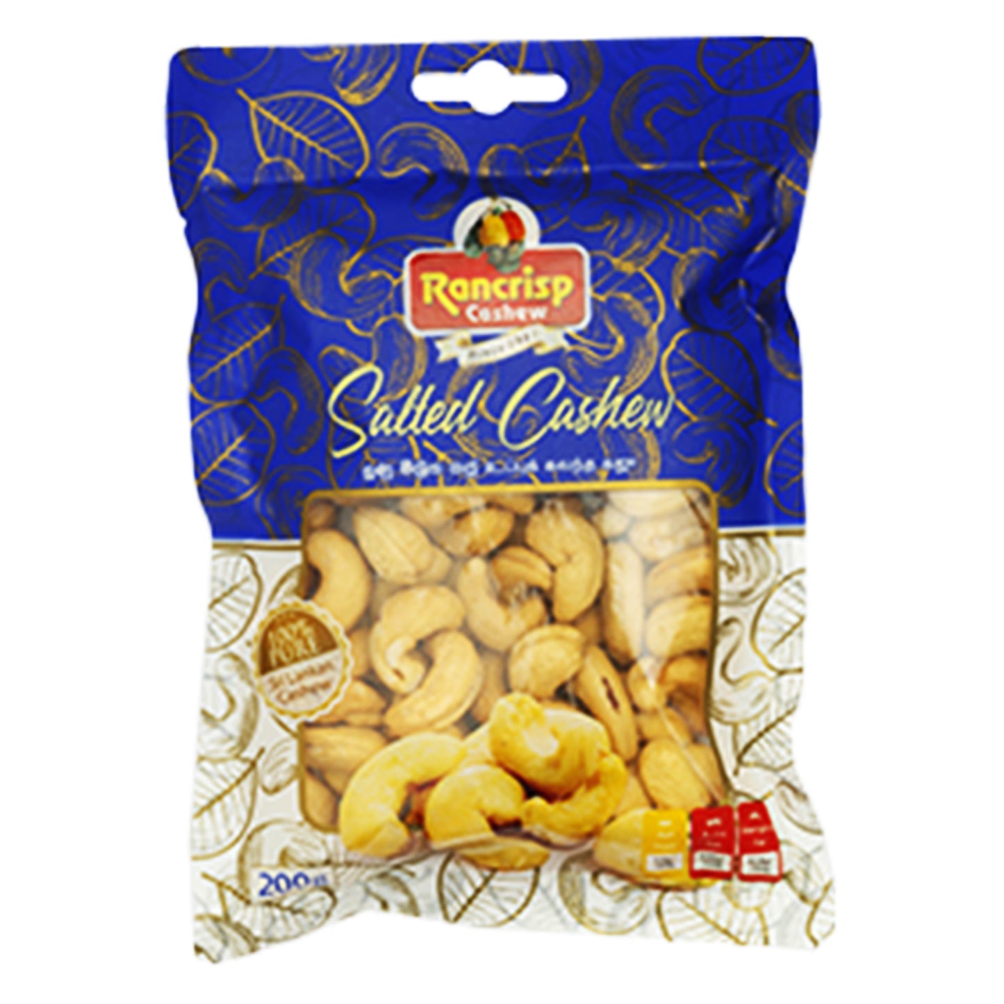 Rancrisp gesalzene Cashewnüsse (200g)