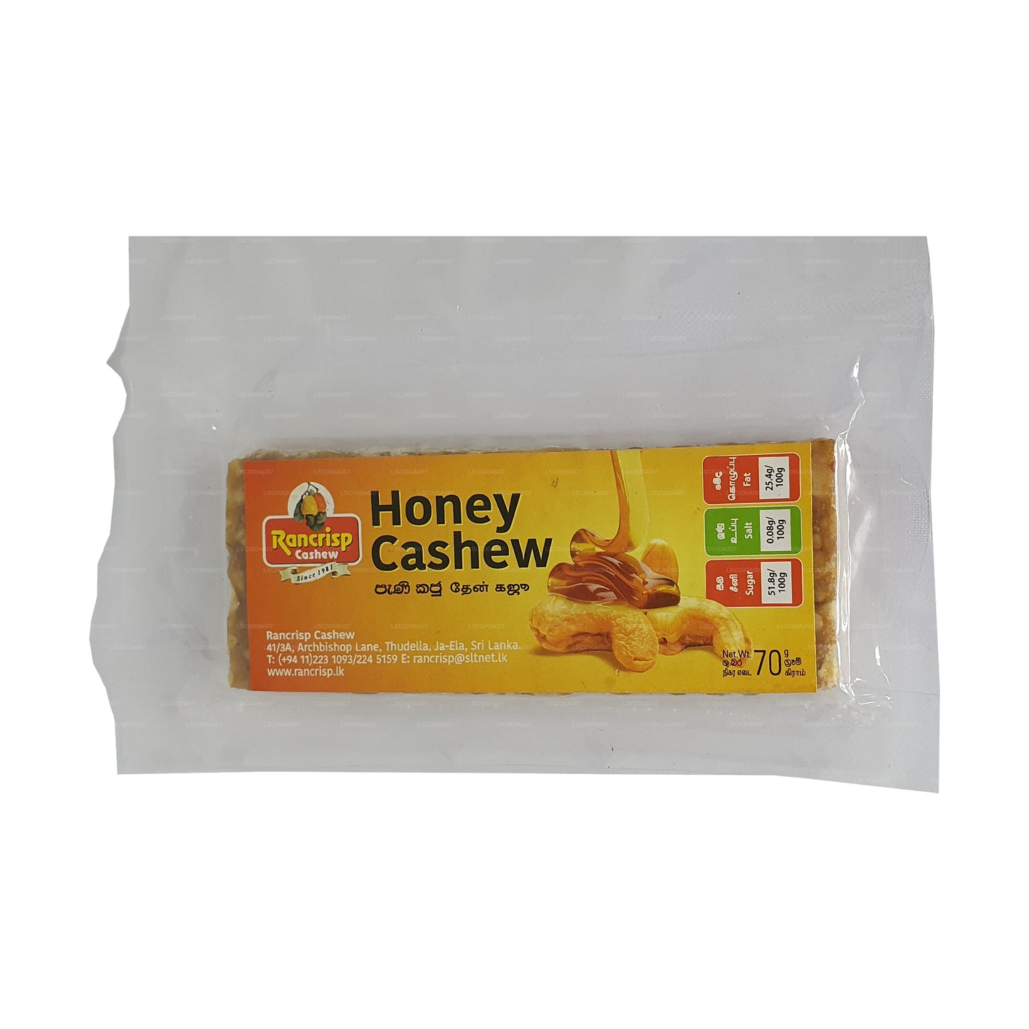 Rancrisp Honig-Cashew (70g)