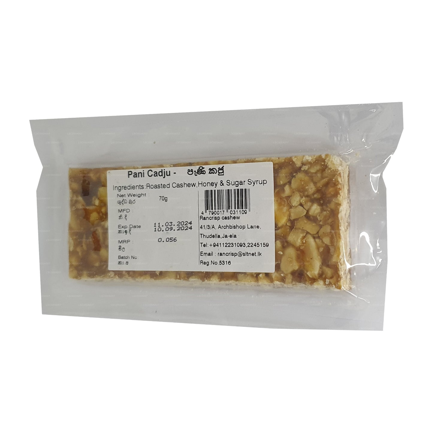 Rancrisp Honig-Cashew (70g)