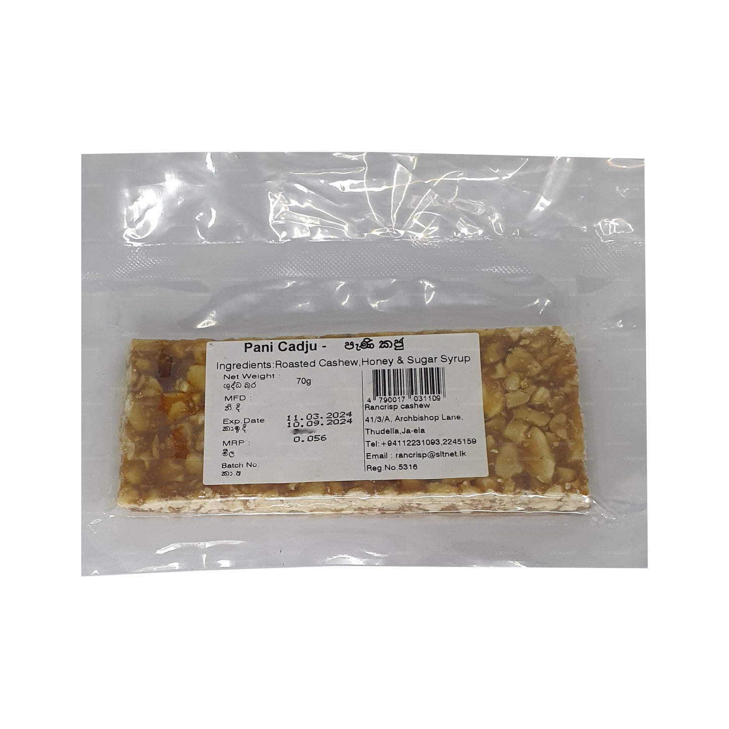 Rancrisp Honig-Cashew (70g)