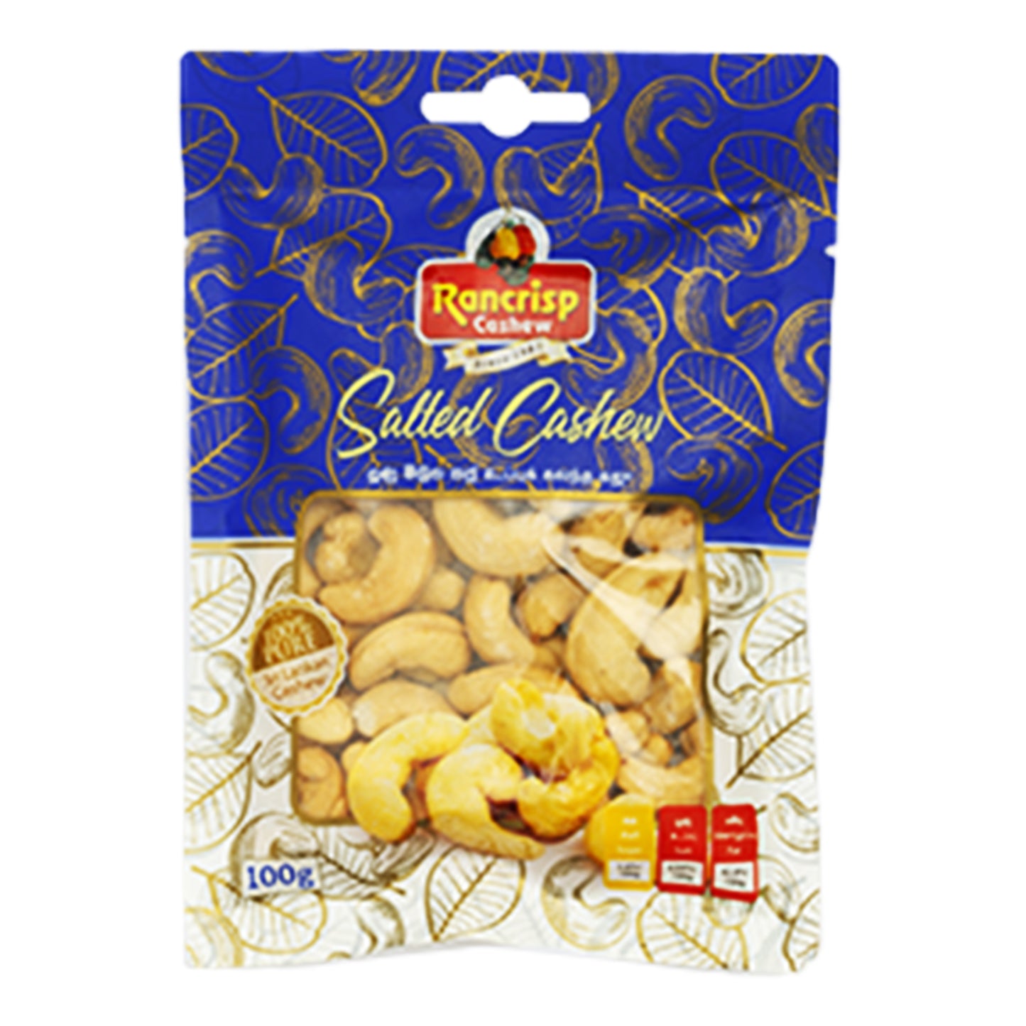 Rancrisp gesalzene Cashewnüsse (100g)