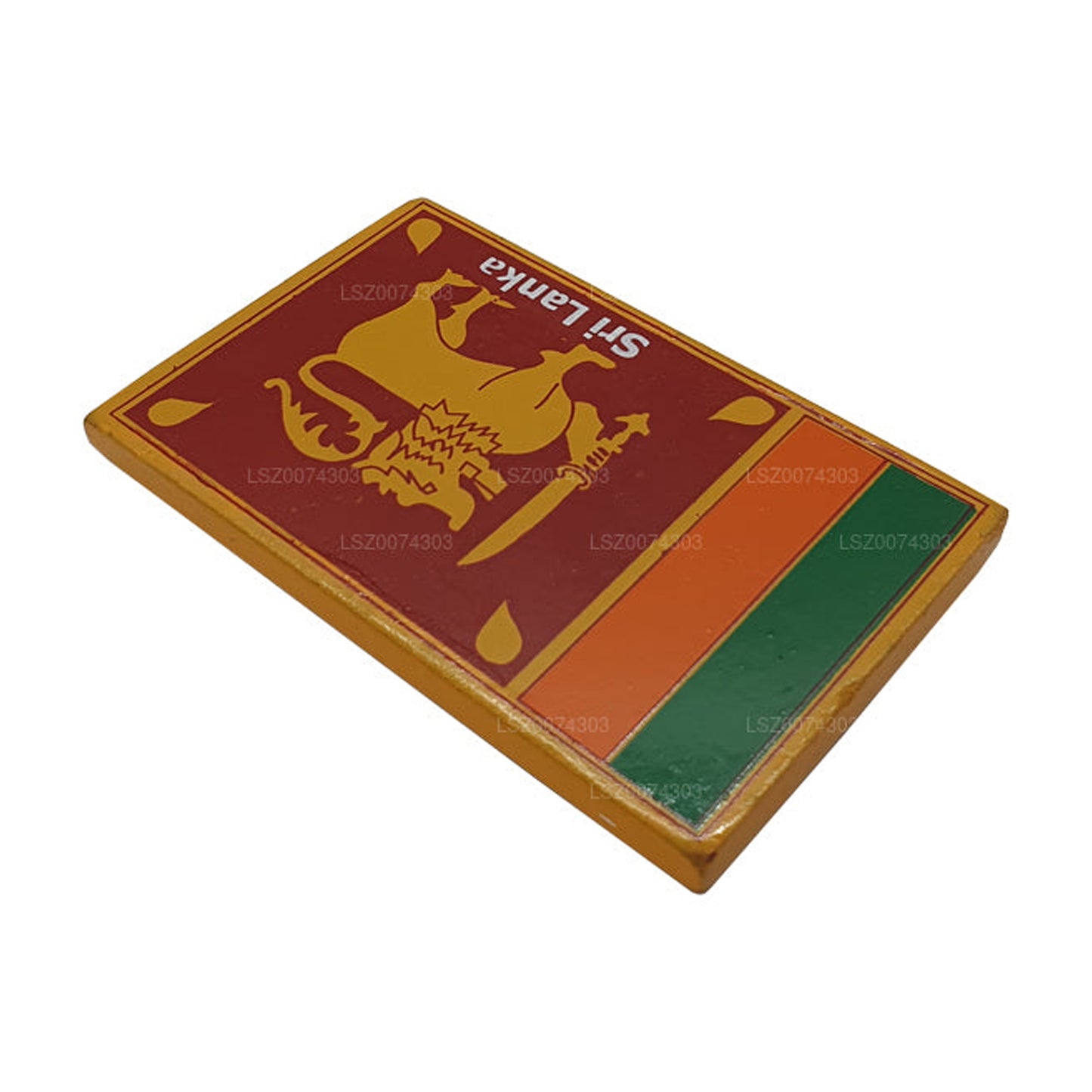 Kühlschrankmagnet mit srilankischer Nationalflagge