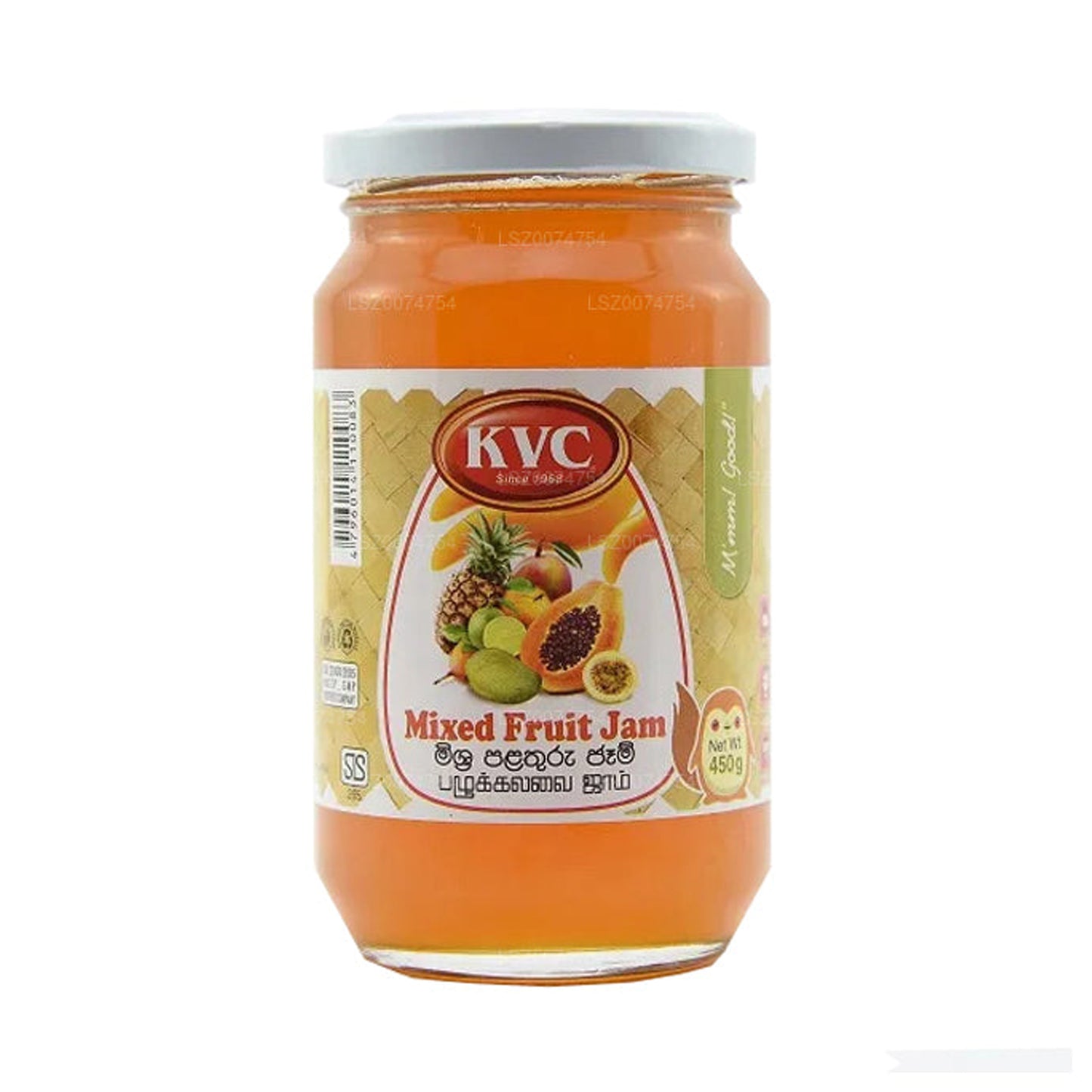 KVC gemischte Fruchtmarmelade (450 g)