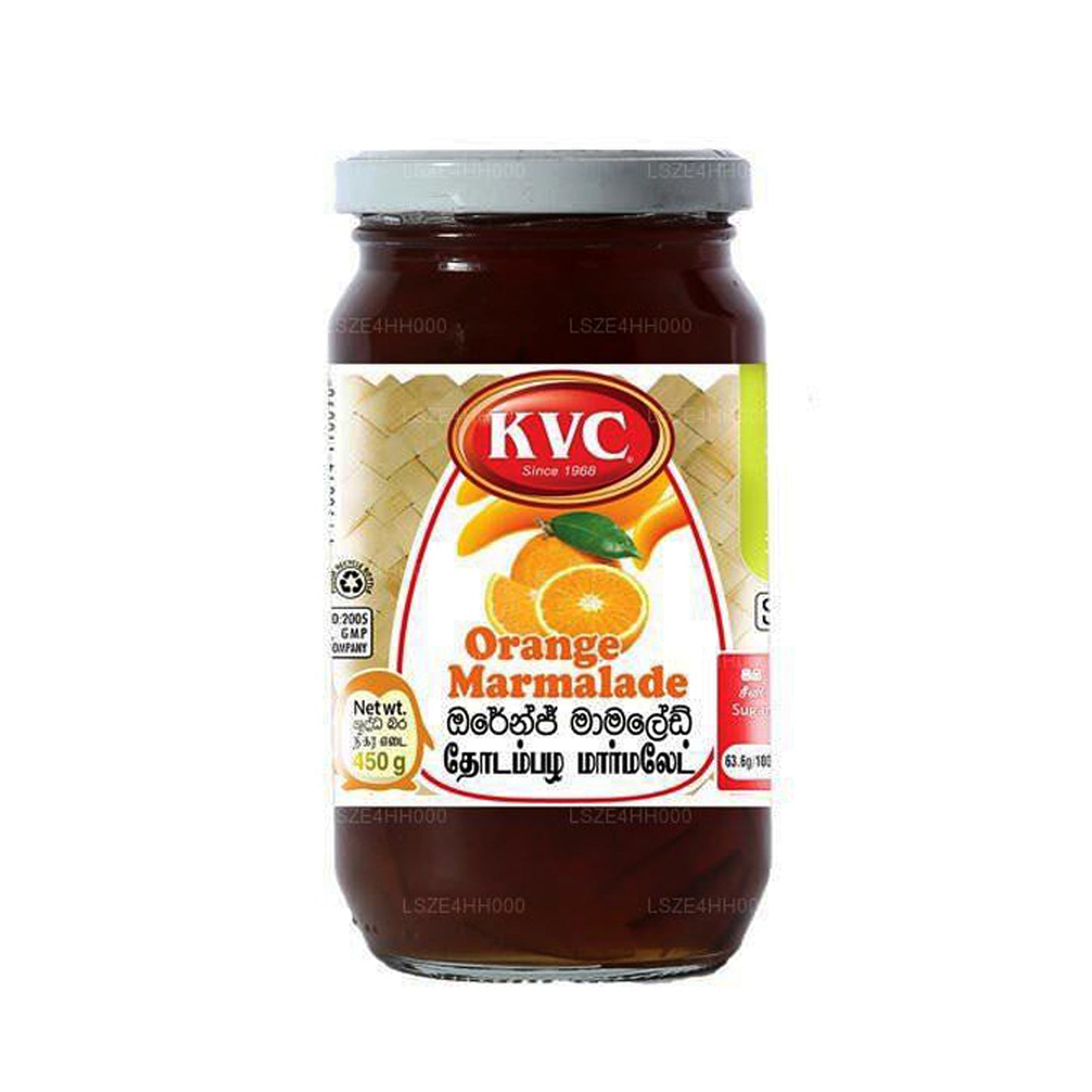 KVC Jam Orangenmarmelade (450 g)