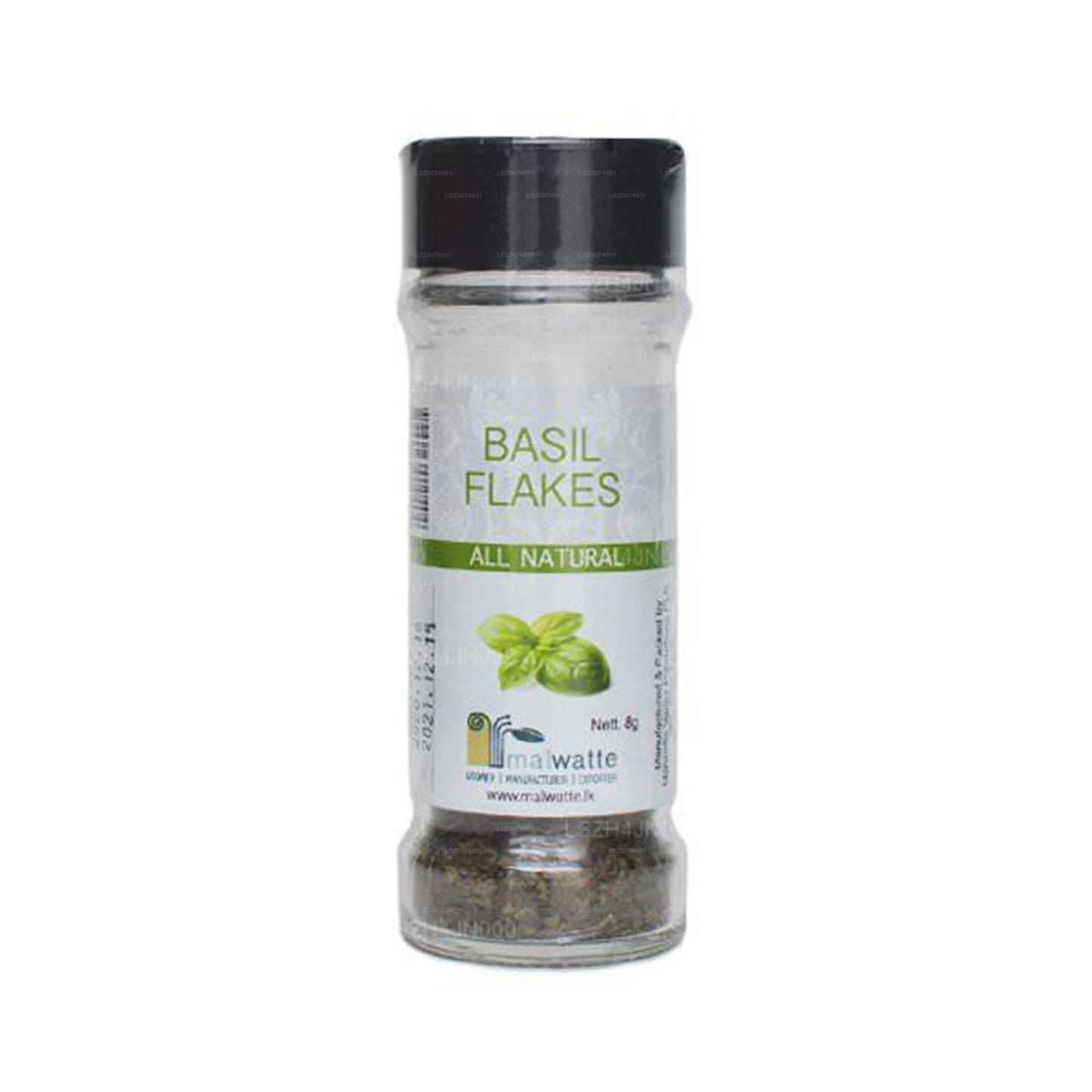 Malwatte Spices Basil Fakes Flasche