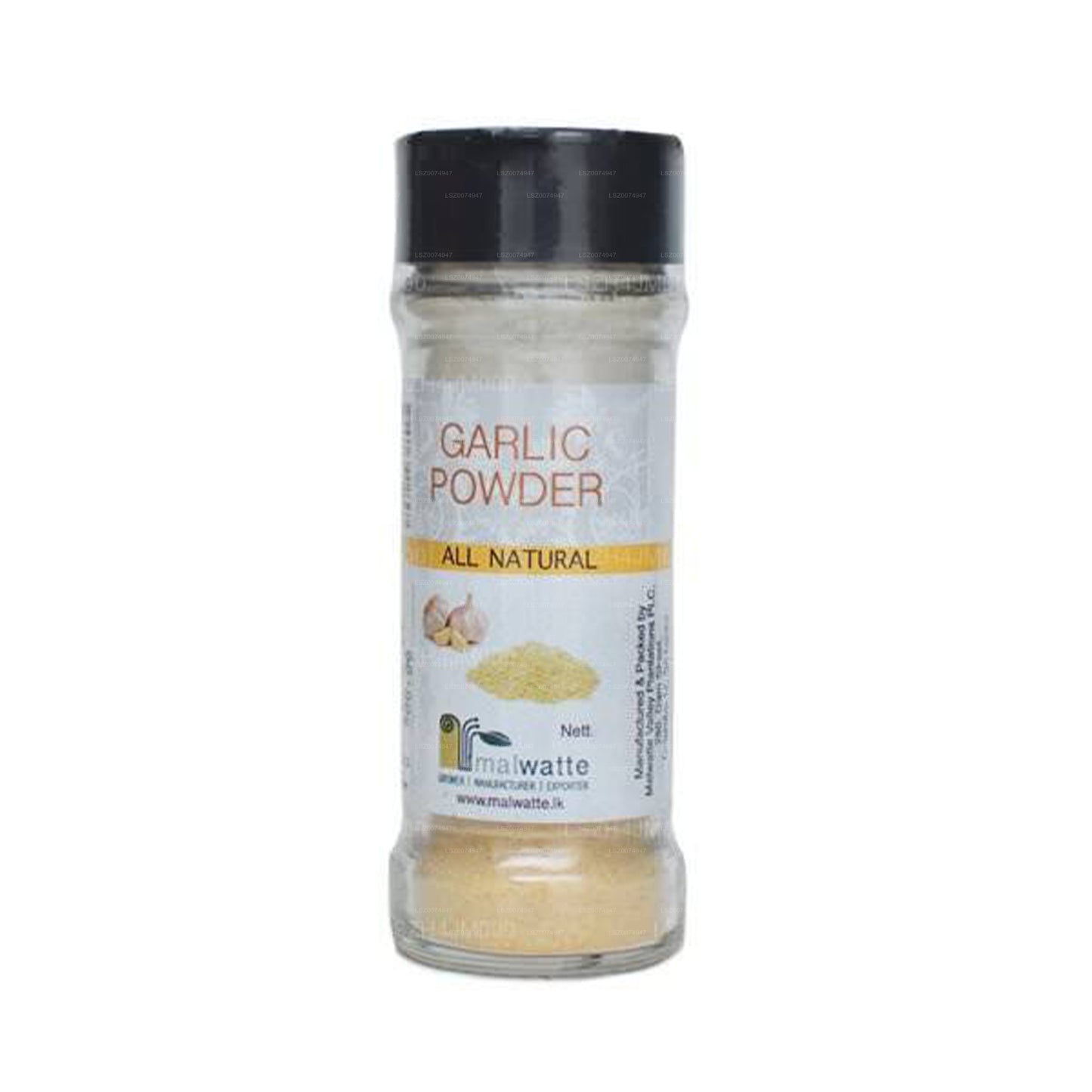 Malwatte Spices Ingwerpulverflasche