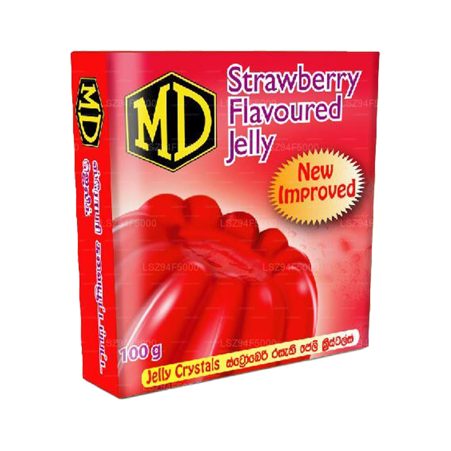 MD Jelly Crystal Erdbeere