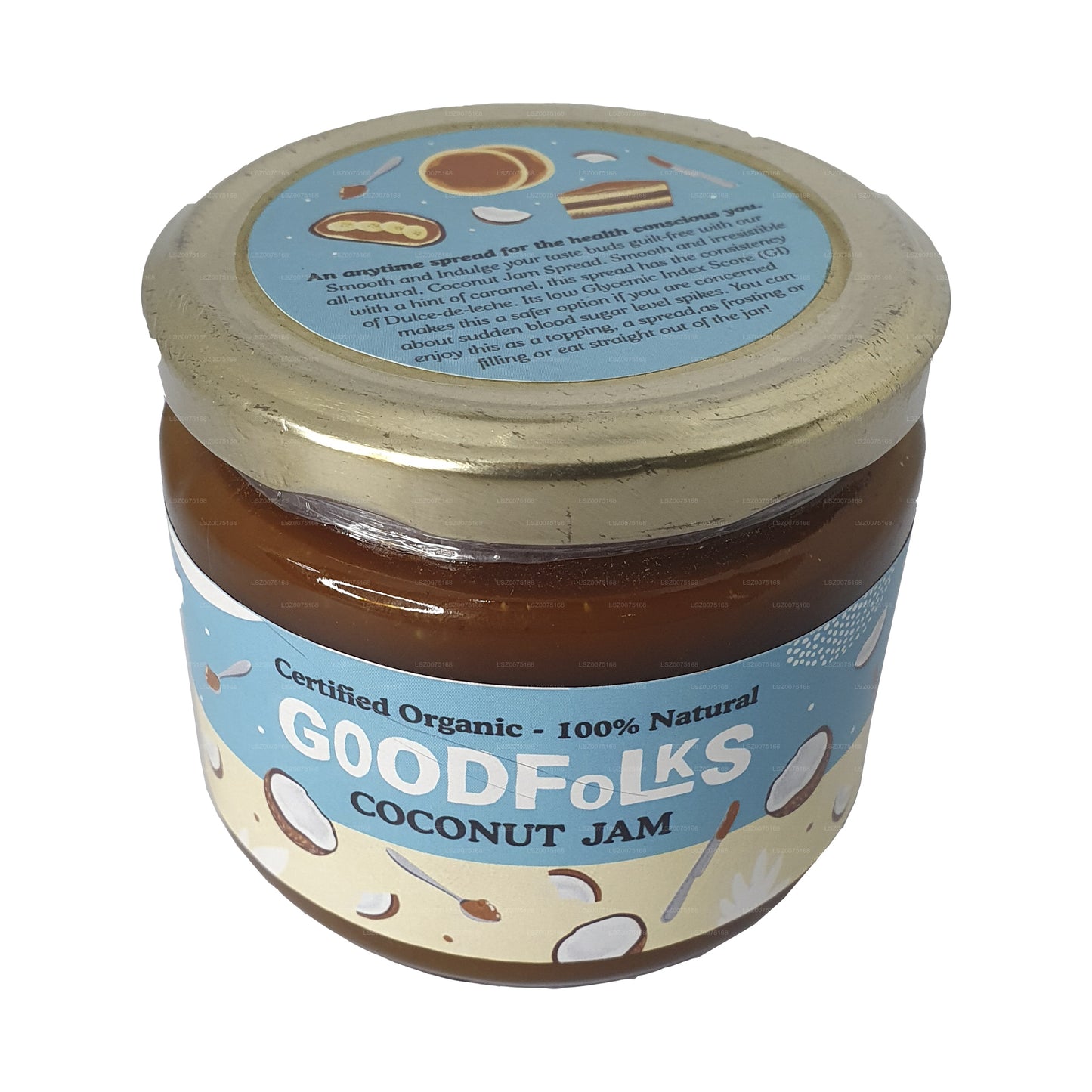 Goodfolks Natürliche Kokosnussmarmelade (330 g)