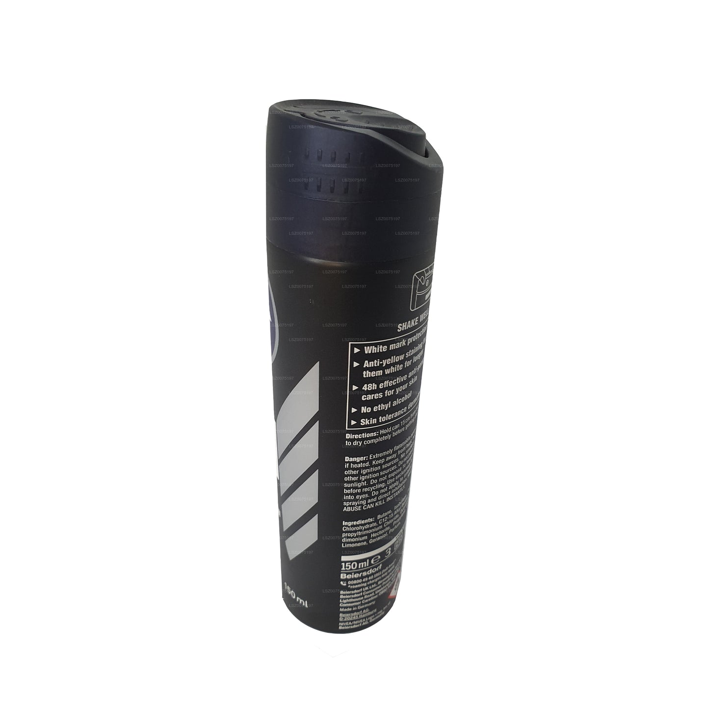 Nivea Invisible Black and White Deospray Herren (250 ml)