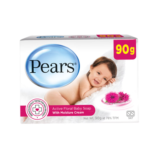 Pears Active Floral Babyseife (90 g)