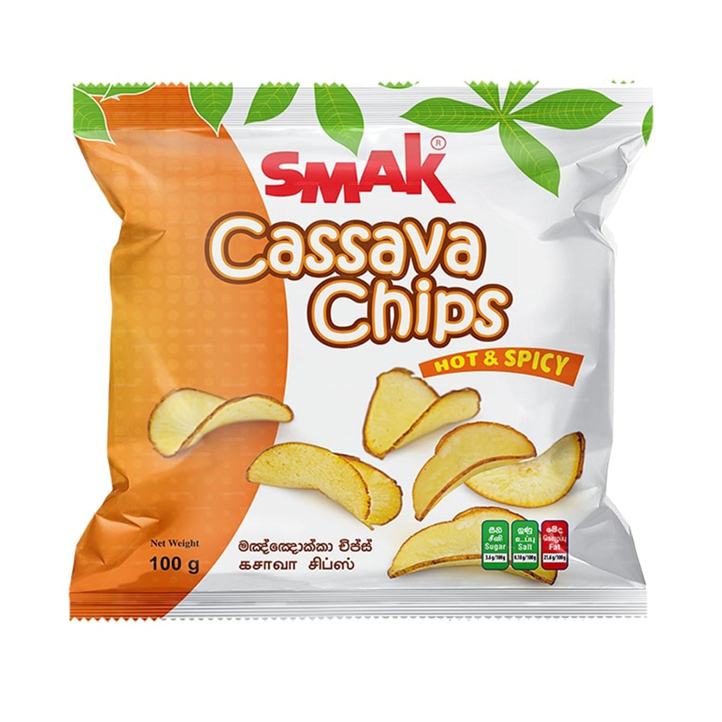 Smak Cassava scharf und würzig (100 g)