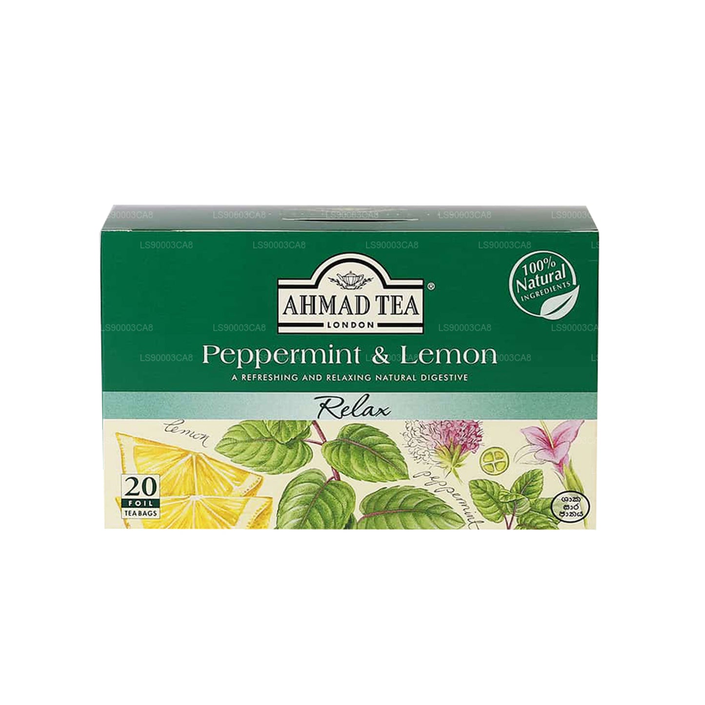 Ahmad Tea Peppermint & Lemon (30 g) 20 Folienteebeutel