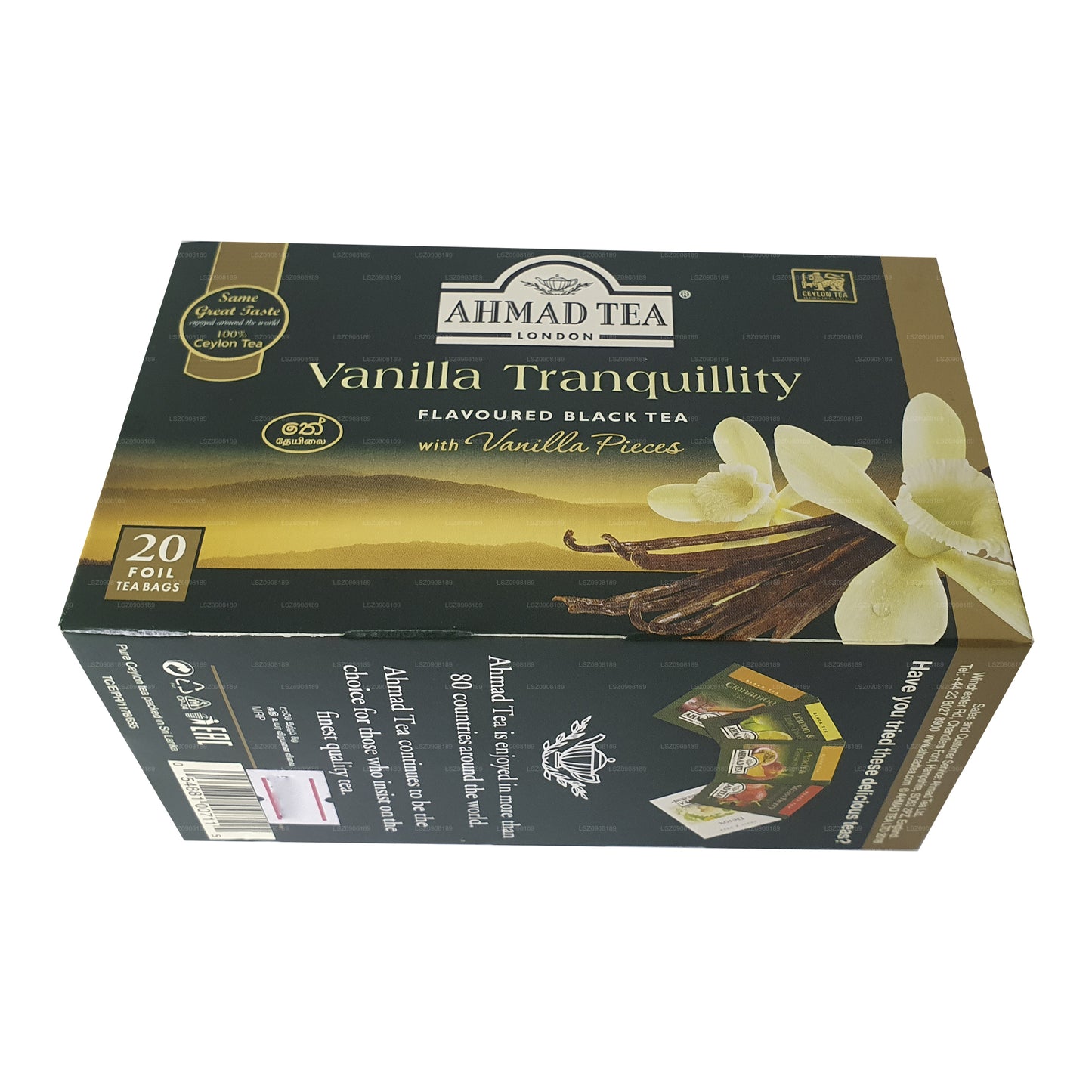 Ahmad Tea Vanilla Tranquility 20 Teebeutel aus Folie (40 g)