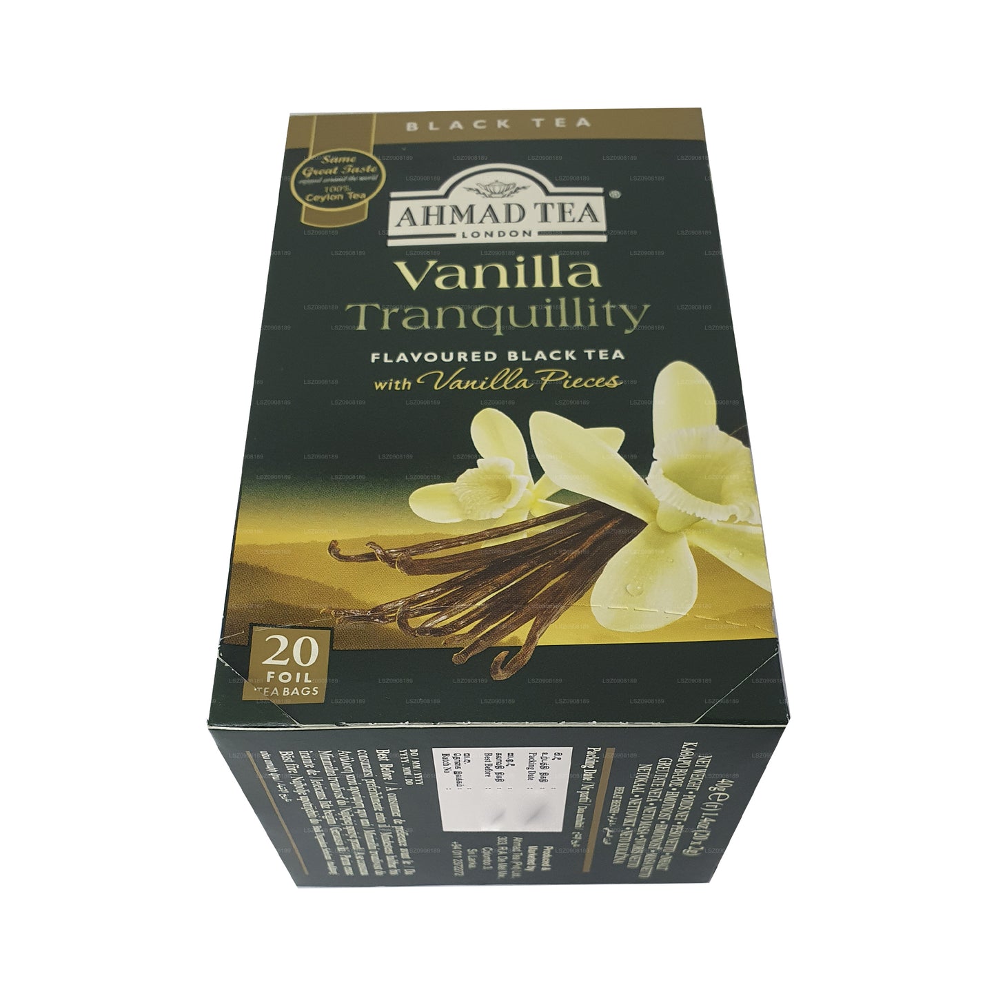 Ahmad Tea Vanilla Tranquility 20 Teebeutel aus Folie (40 g)